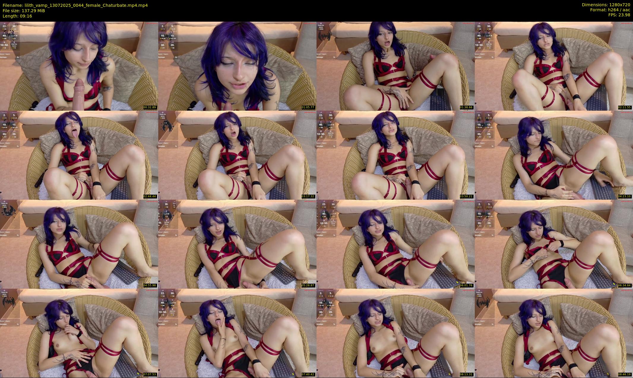 lilith_vamp — 10 minute Chaturbate female cam show recording, 720p, Jul 13, 2025