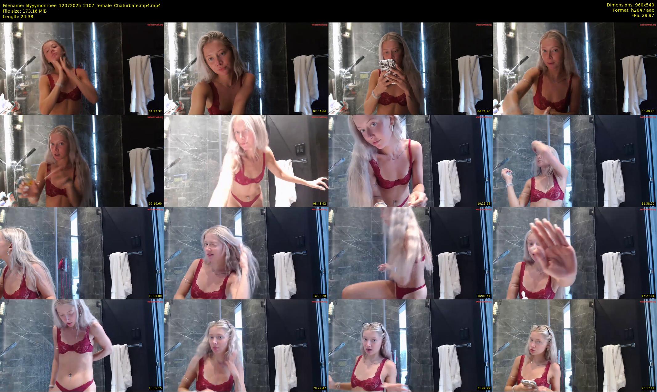lilyyymonroee — 25 minute Chaturbate female cam show recording, 480p, Jul 12, 2025