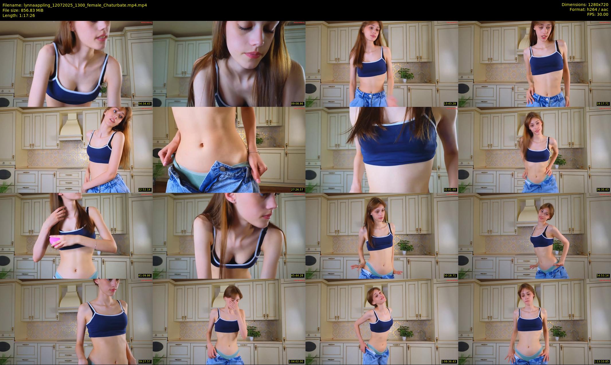 lynnaappling — 78 minute Chaturbate female cam show recording, 720p, Jul 12, 2025