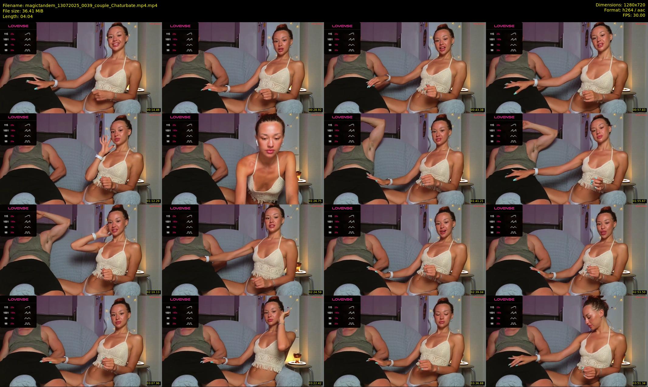 magictandem — 5 minute Chaturbate couple cam show recording, 720p, Jul 13, 2025