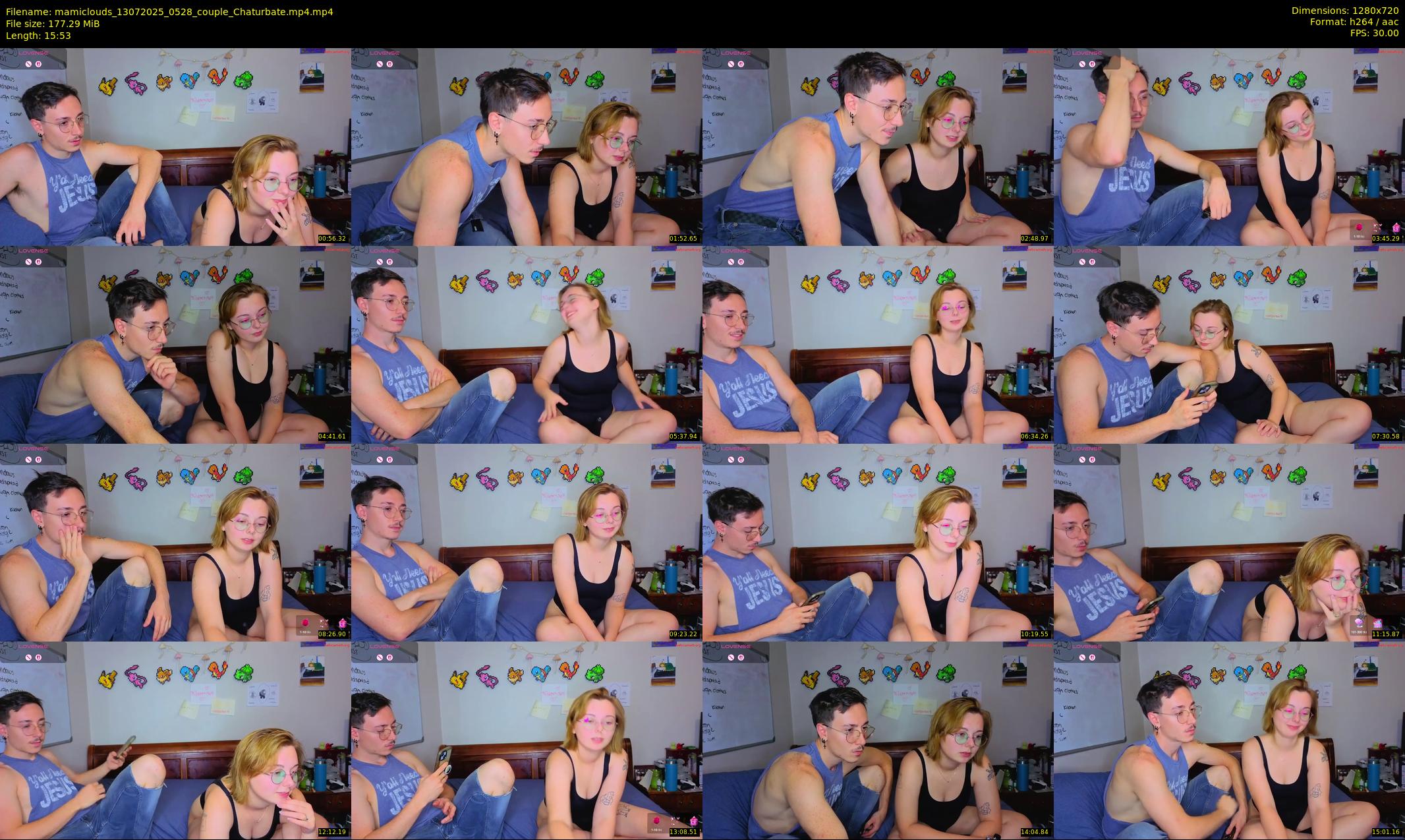 mamiclouds — 16 minute Chaturbate female cam show recording, 720p, Jul 13, 2025