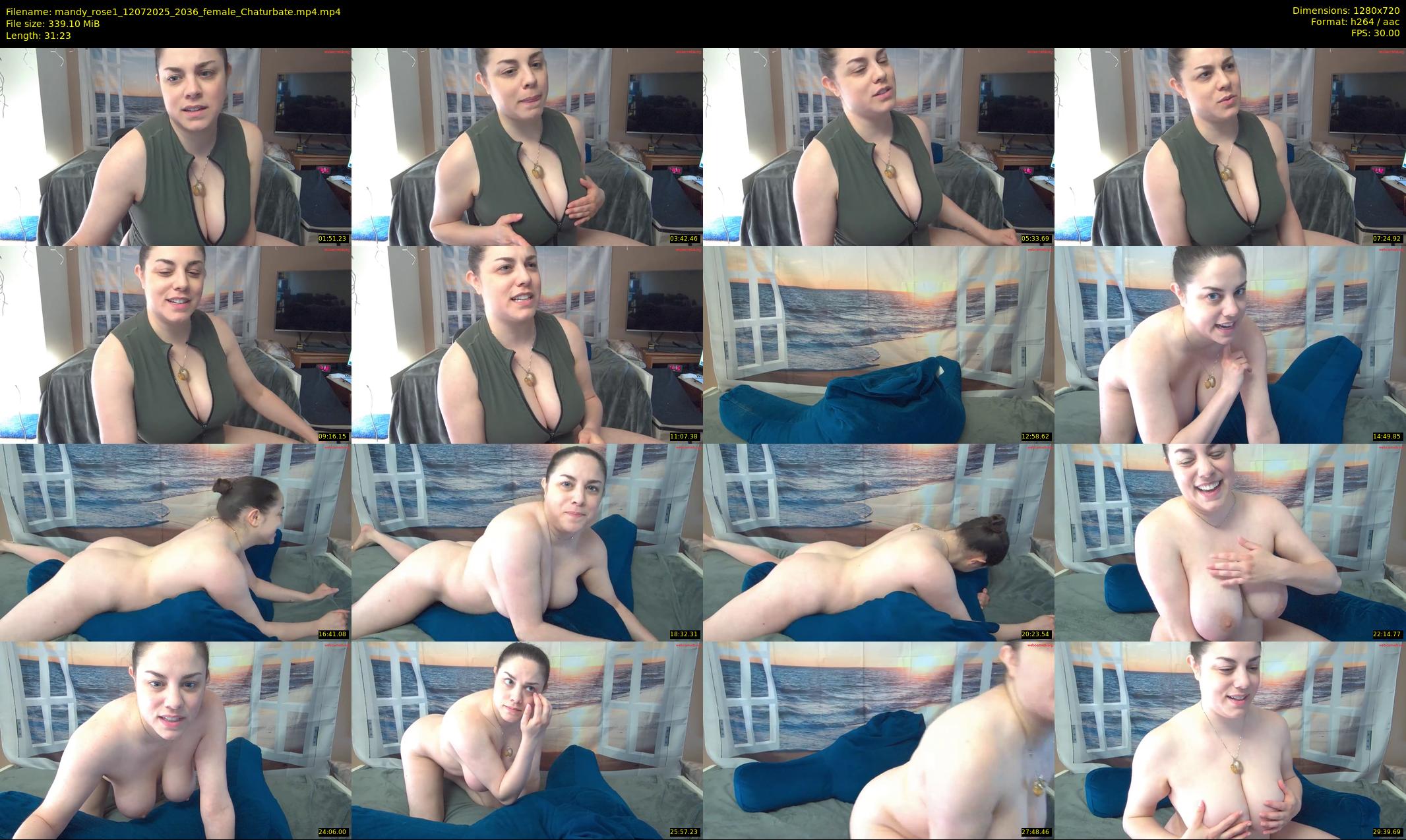 mandy_rose1 — 32 minute Chaturbate female cam show recording, 720p, Jul 12, 2025