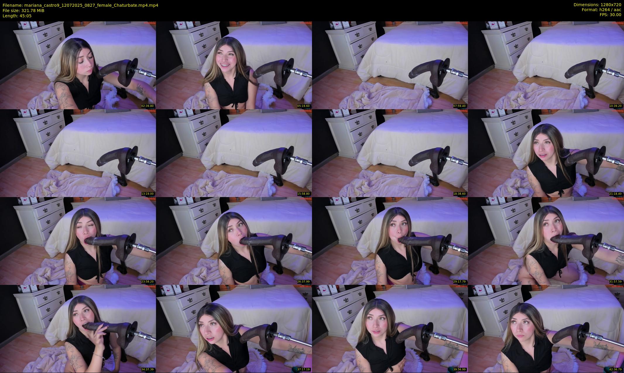 mariana_castro9 — 46 minute Chaturbate female cam show recording, 720p, Jul 12, 2025