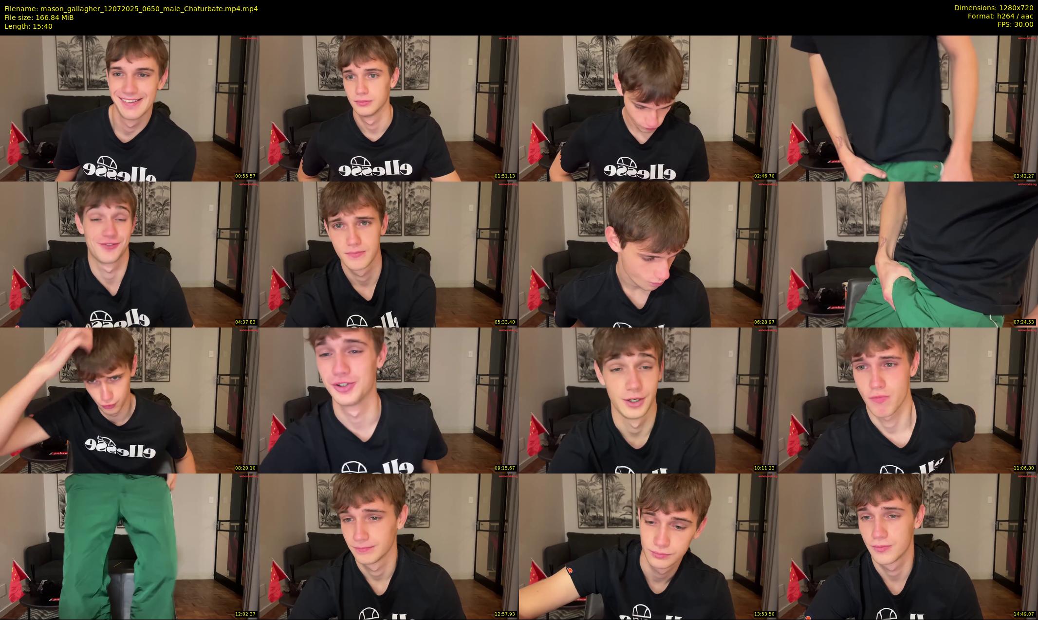mason_gallagher — 16 minute Chaturbate male cam show recording, 720p, Jul 12, 2025
