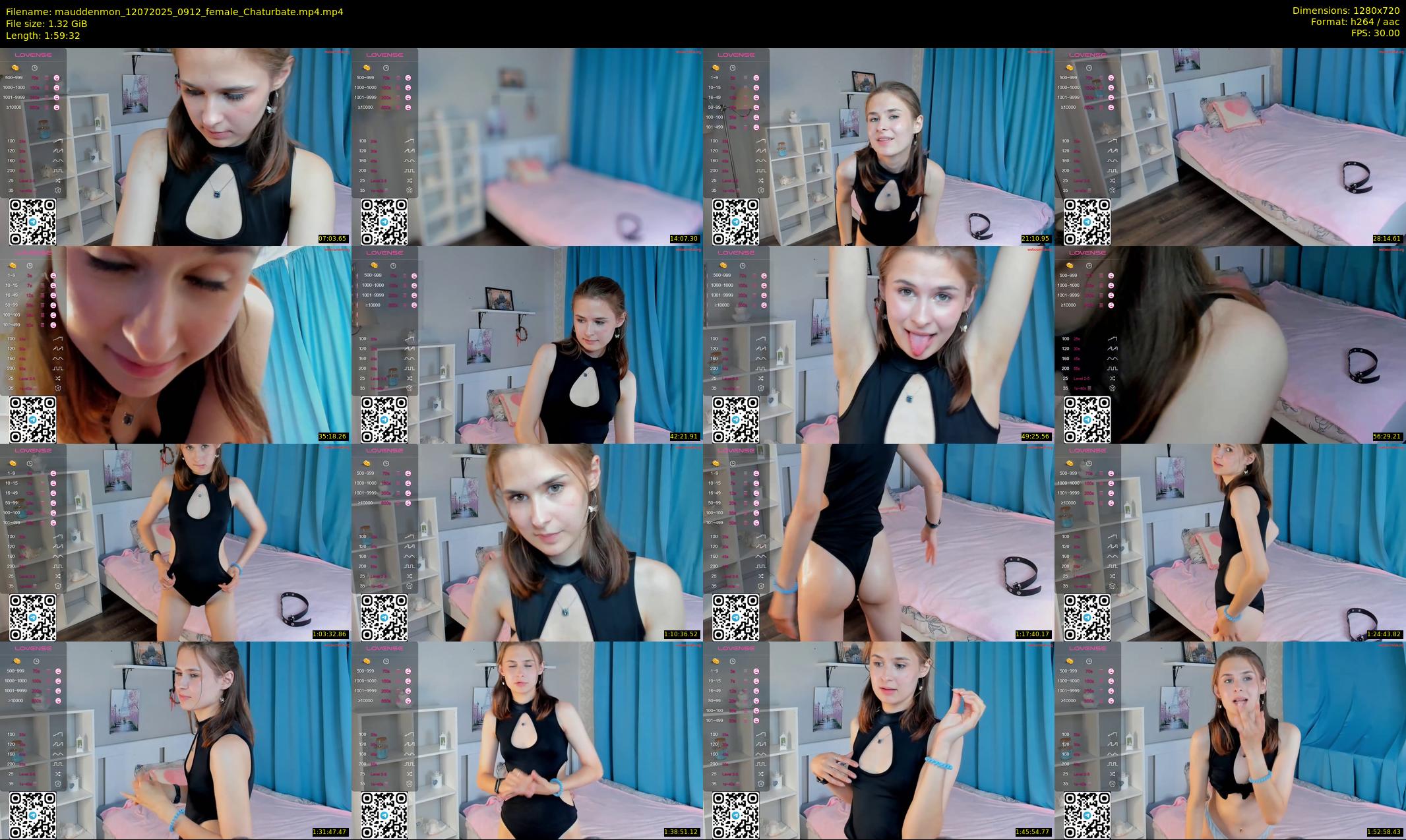 mauddenmon — 120 minute Chaturbate female cam show recording, 720p, Jul 12, 2025