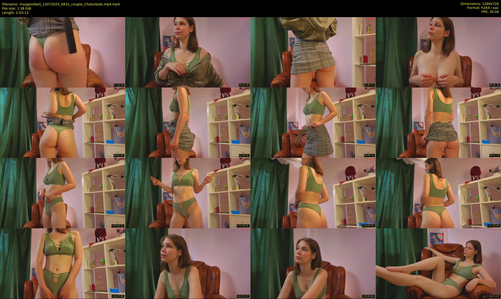 maygoodsell — 124 minute Chaturbate couple cam show recording, 720p, Jul 12, 2025