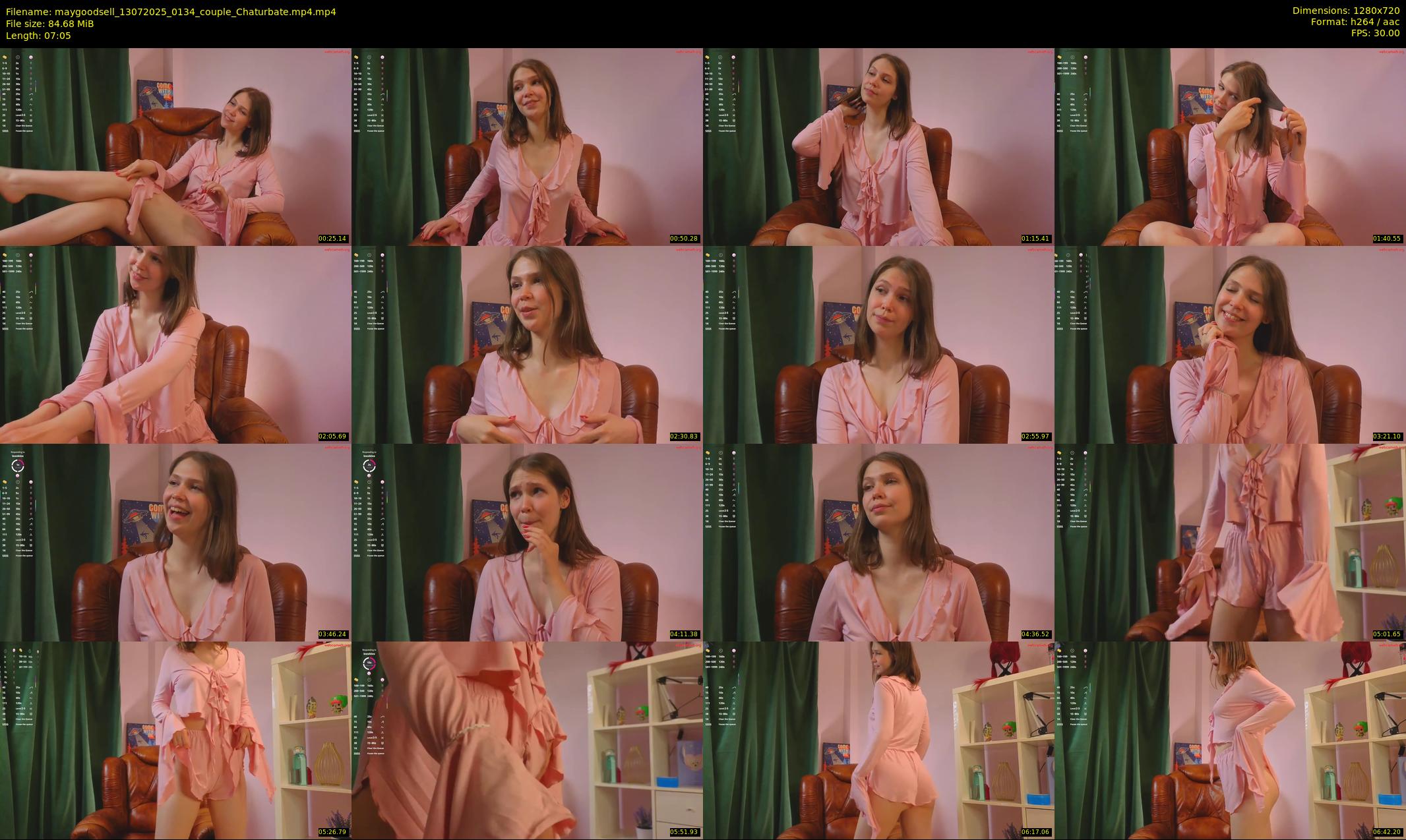 maygoodsell — 8 minute Chaturbate couple cam show recording, 720p, Jul 13, 2025