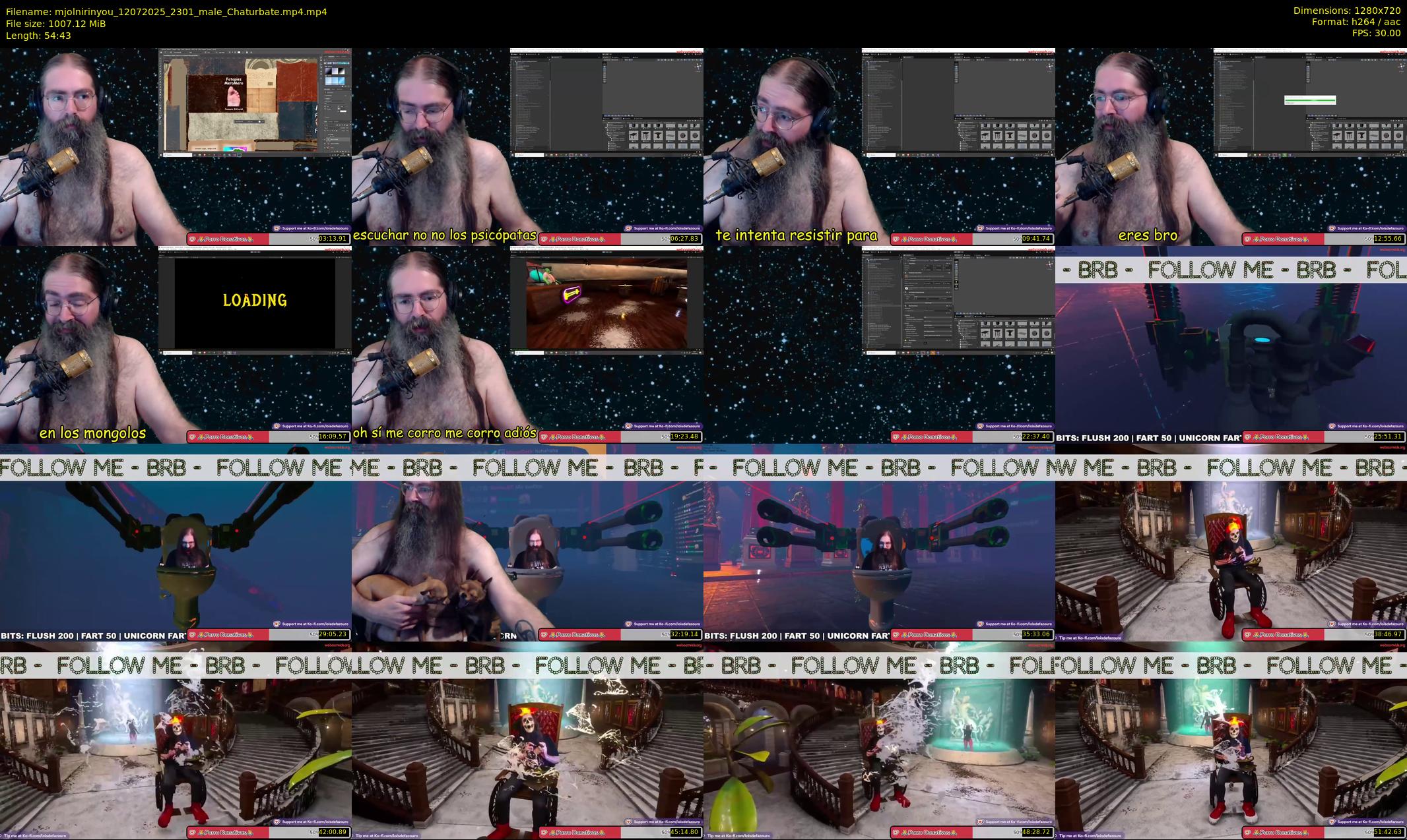 mjolnirinyou — 55 minute Chaturbate male cam show recording, 720p, Jul 12, 2025