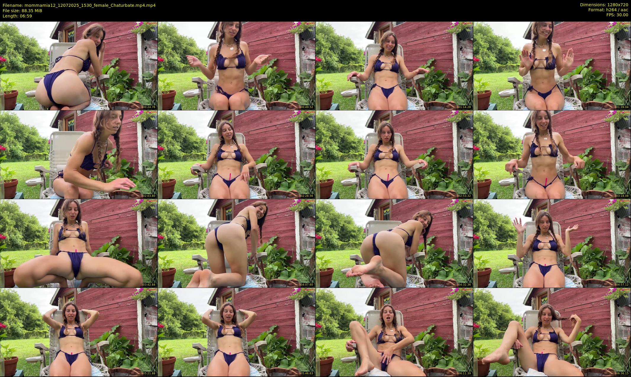 mommamia12 — 7 minute Chaturbate female cam show recording, 720p, Jul 12, 2025