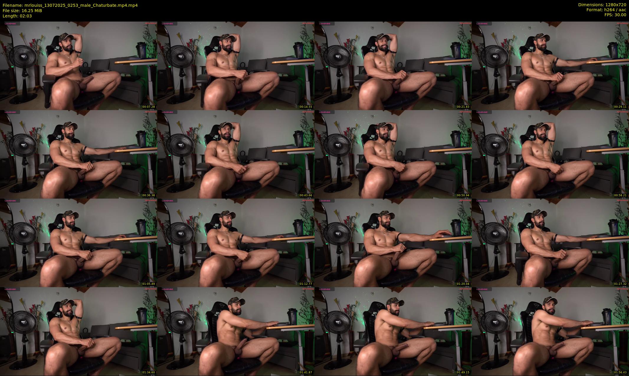 mrlouiss — 3 minute Chaturbate male cam show recording, 720p, Jul 13, 2025