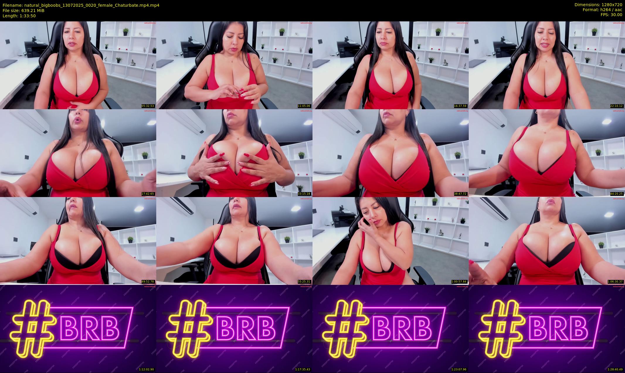 natural_bigboobs — 94 minute Chaturbate female cam show recording, 720p, Jul 13, 2025