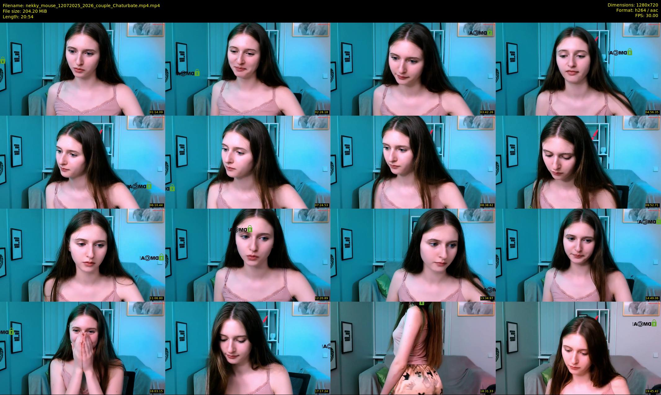 nekky_mouse — 21 minute Chaturbate female cam show recording, 720p, Jul 12, 2025