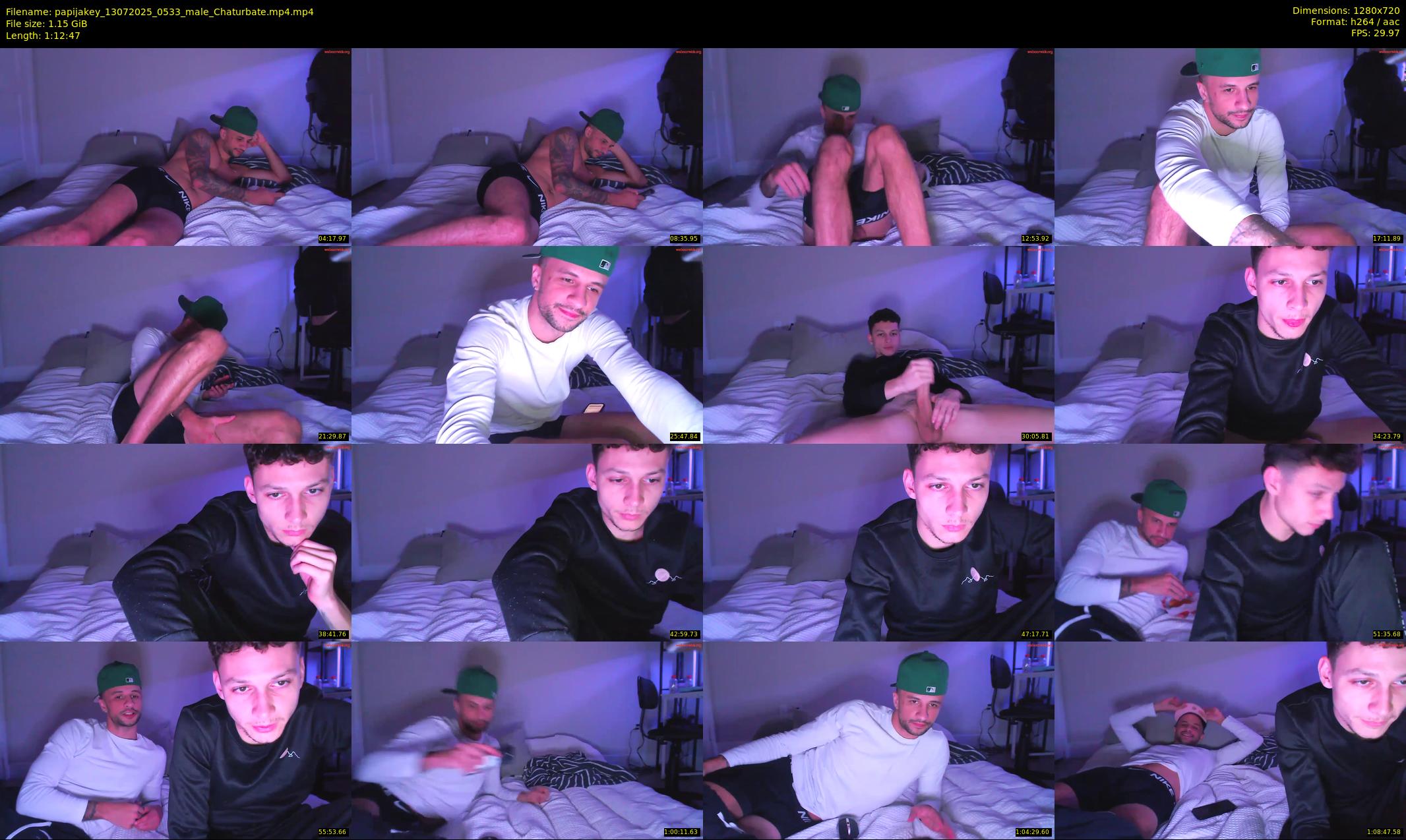 papijakey — 73 minute Chaturbate male cam show recording, 720p, Jul 13, 2025