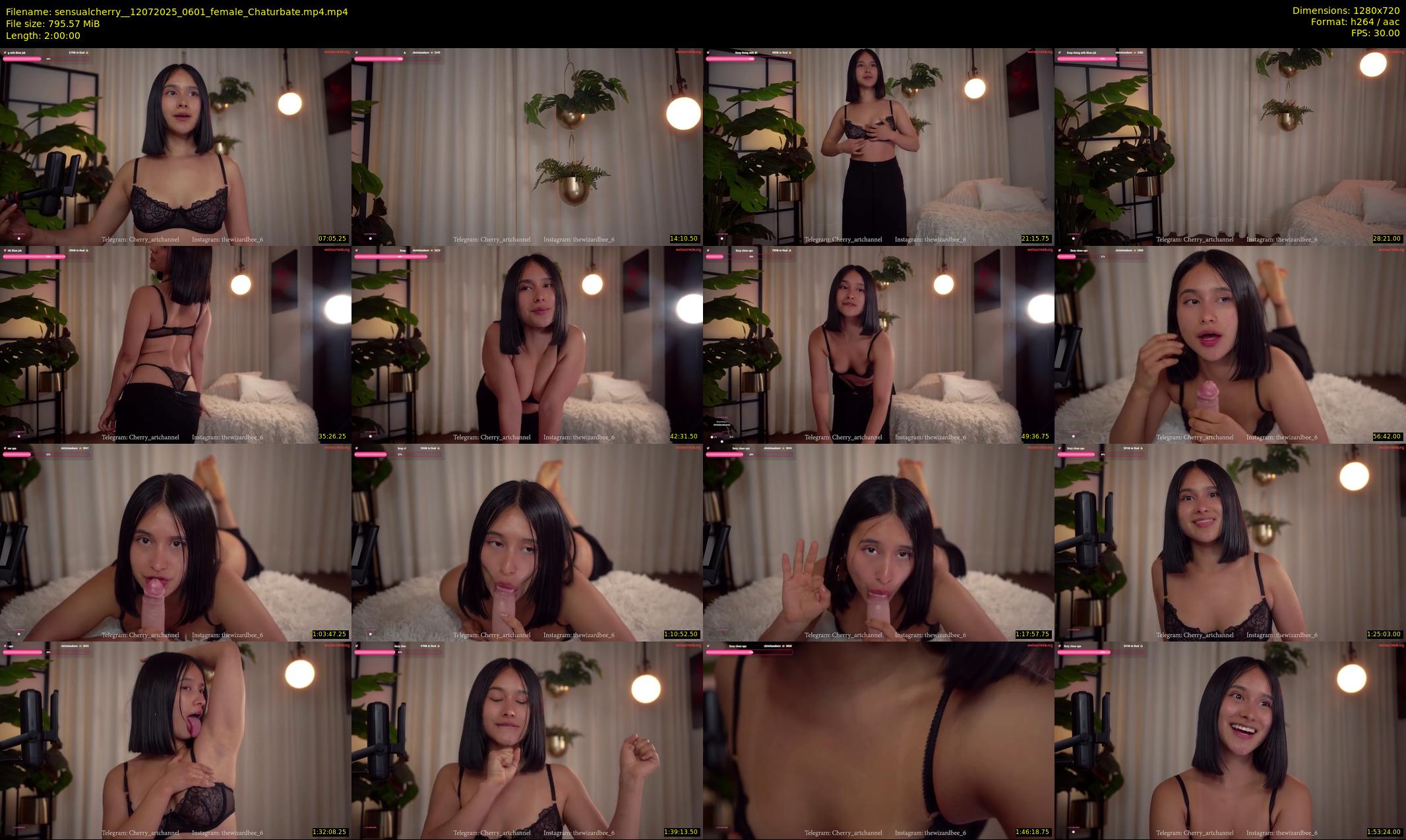 sensualcherry_ — 120 minute Chaturbate female cam show recording, 720p, Jul 12, 2025