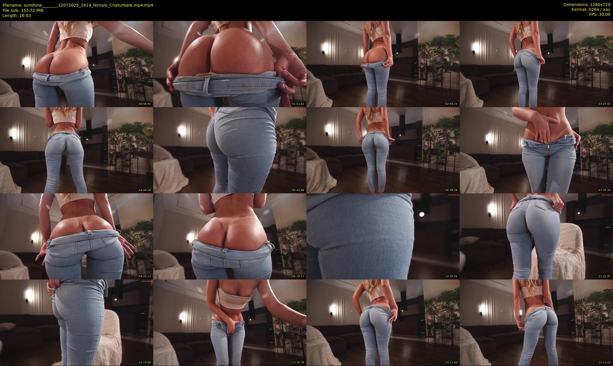 sunshine_______ — 17 minute Chaturbate female cam show recording, 720p, Jul 12, 2025