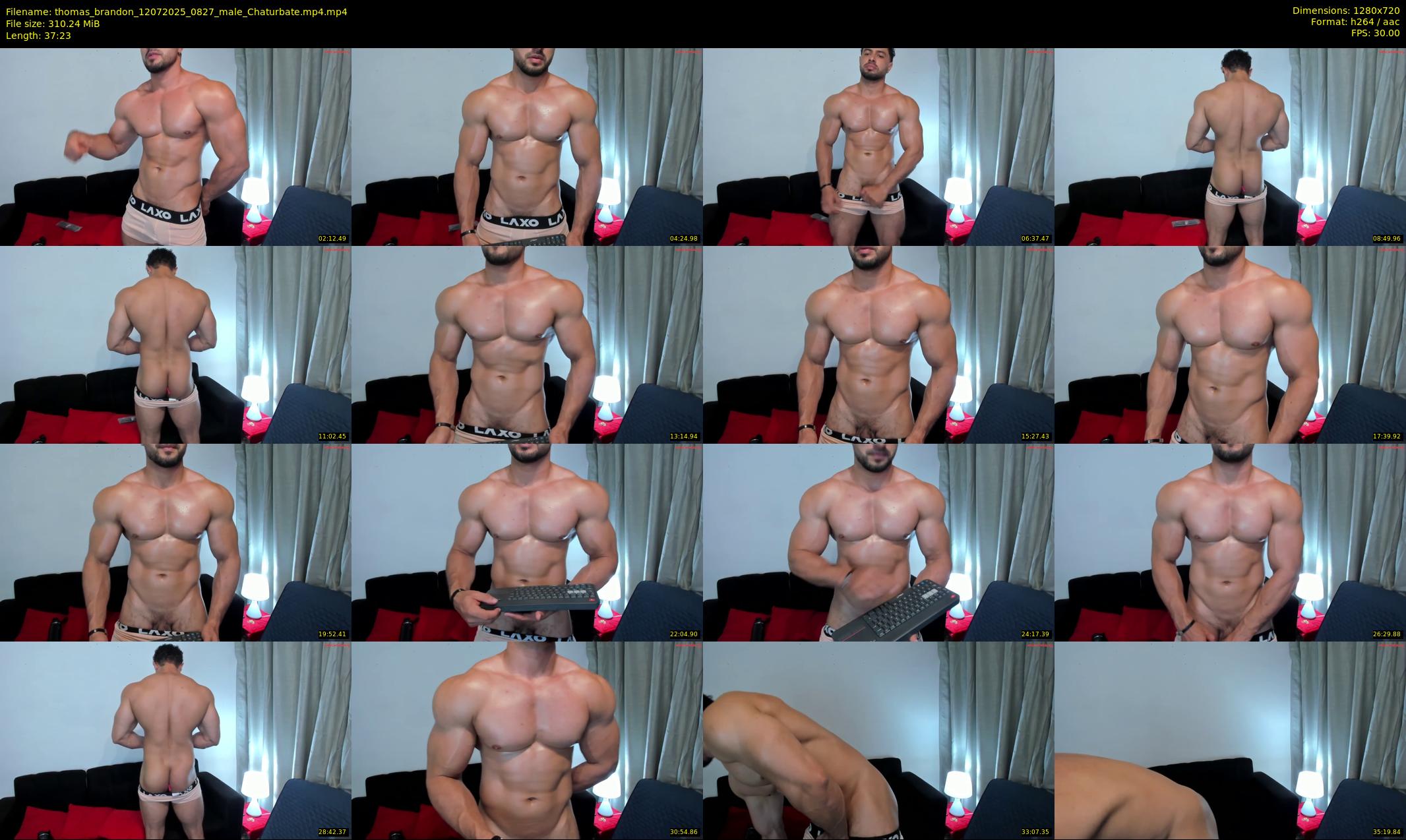thomas_brandon — 38 minute Chaturbate male cam show recording, 720p, Jul 12, 2025