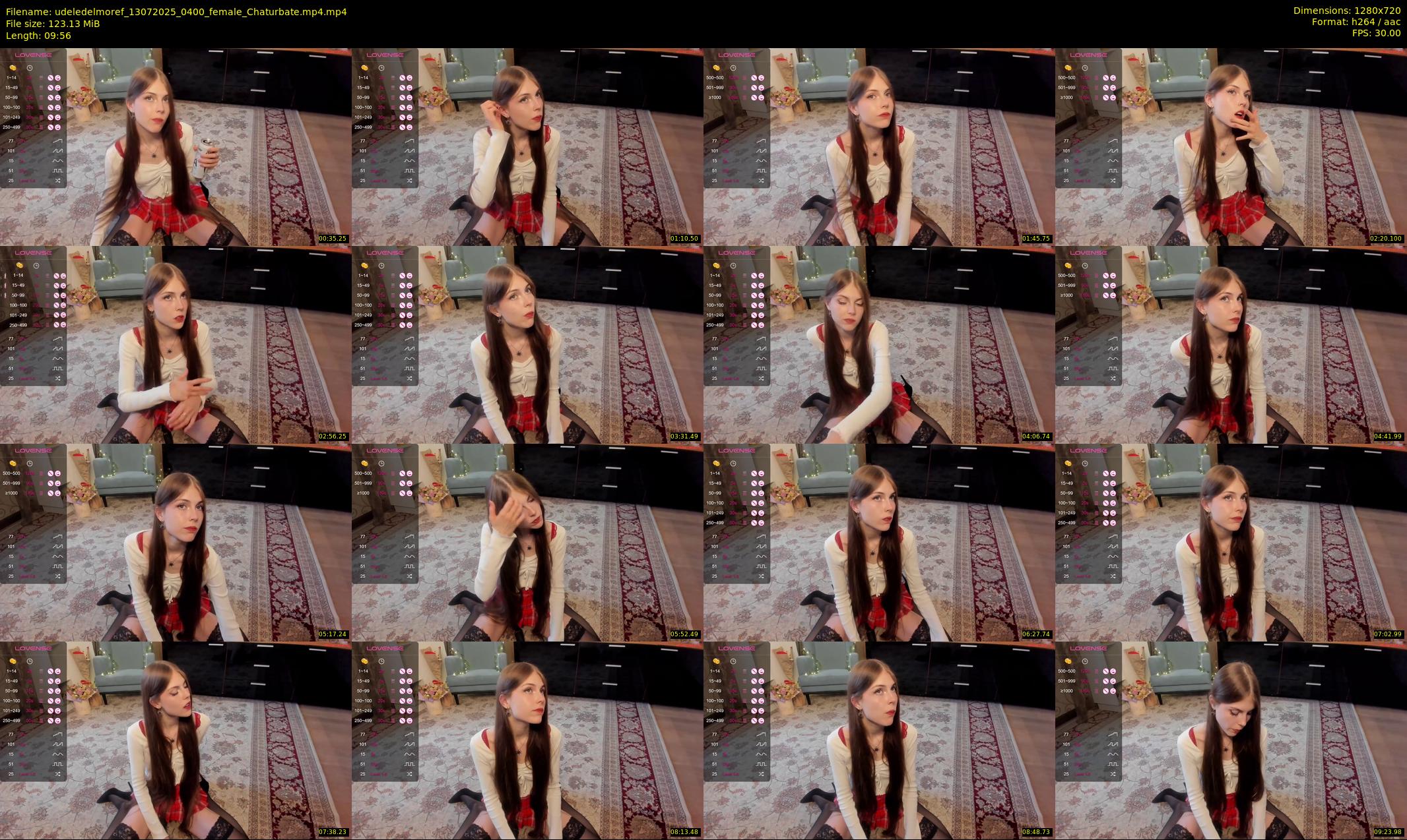 udeledelmoref — 10 minute Chaturbate female cam show recording, 720p, Jul 13, 2025
