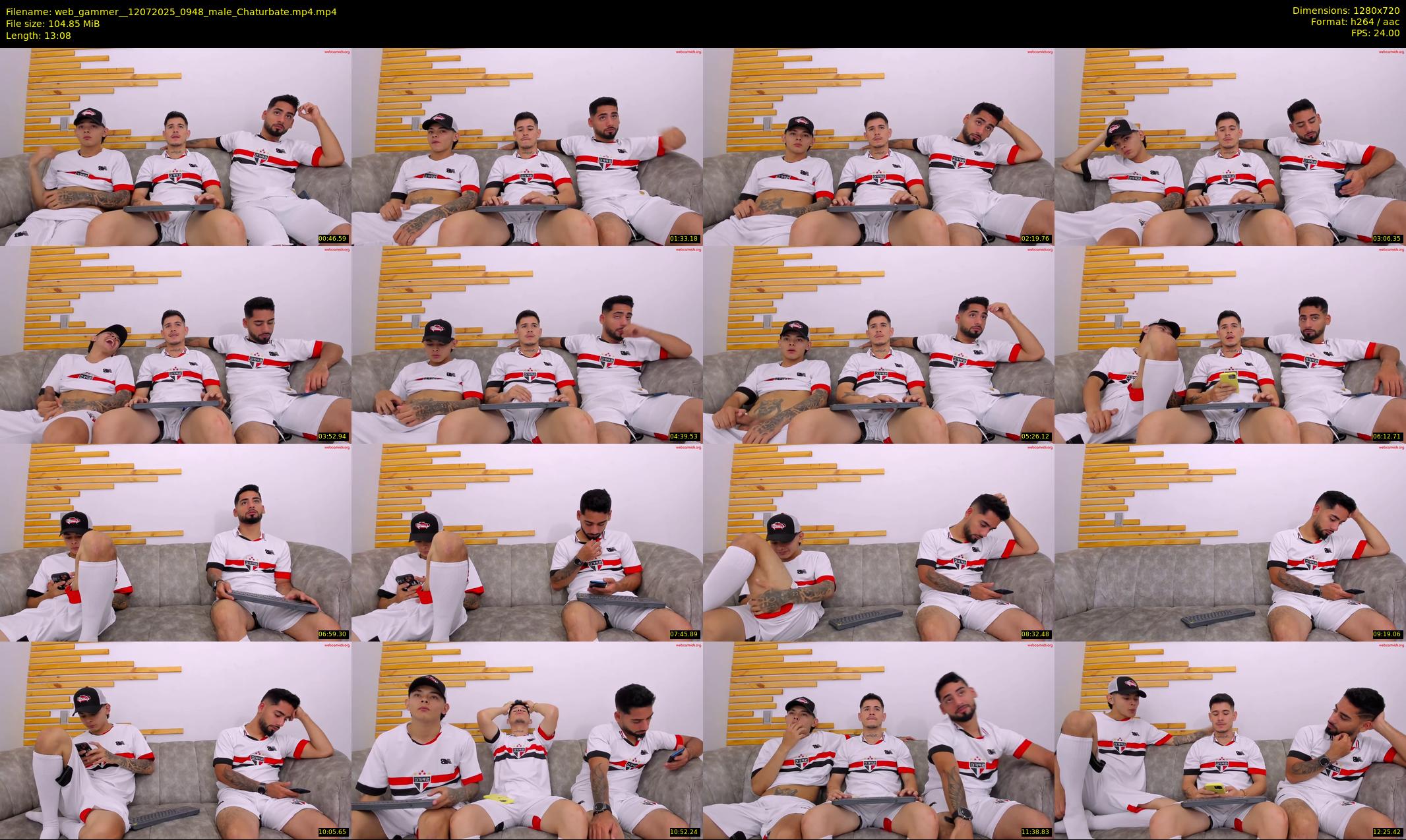 web_gammer_ — 14 minute Chaturbate male cam show recording, 720p, Jul 12, 2025