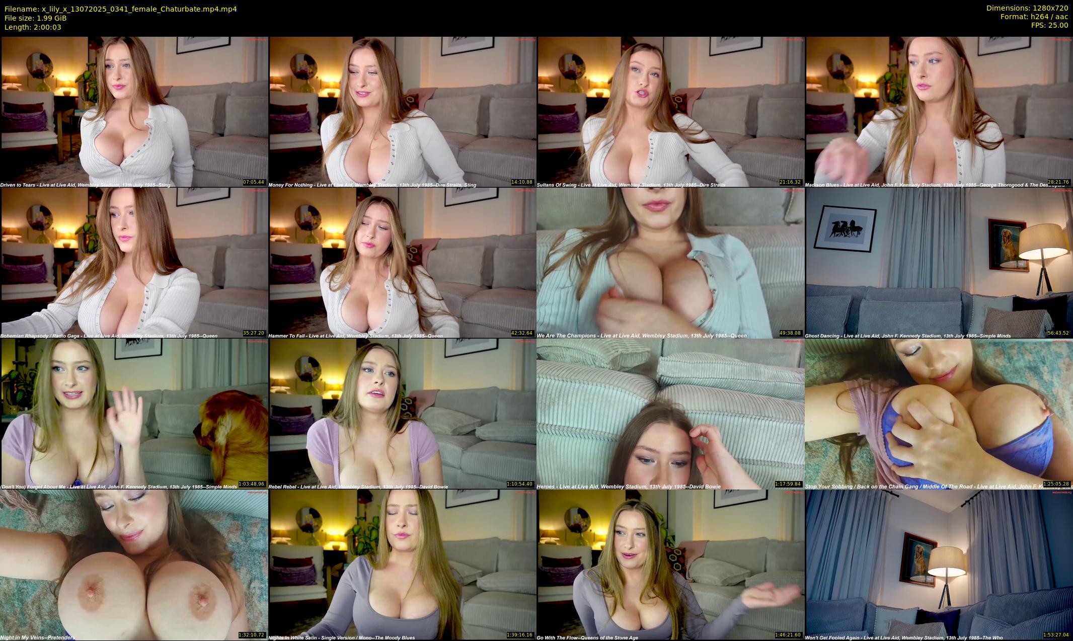 x_lily_x — 121 minute Chaturbate female cam show recording, 720p, Jul 13, 2025