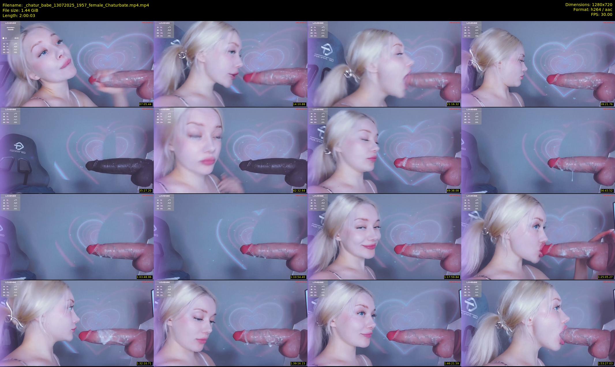 _chatur_babe — 121 minute Chaturbate female cam show recording, 720p, Jul 13, 2025