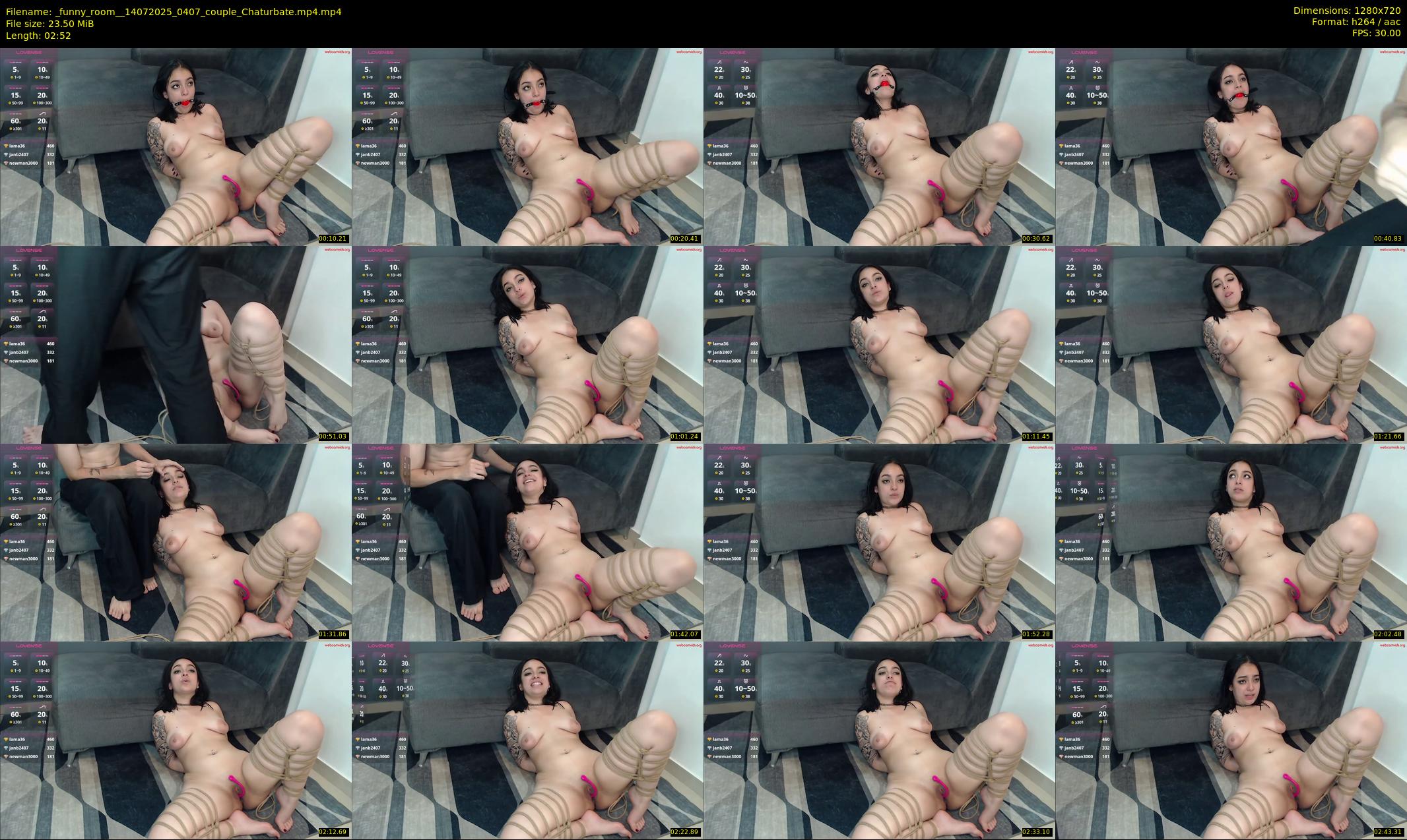 _funny_room_ — 3 minute Chaturbate couple cam show recording, 720p, Jul 14, 2025