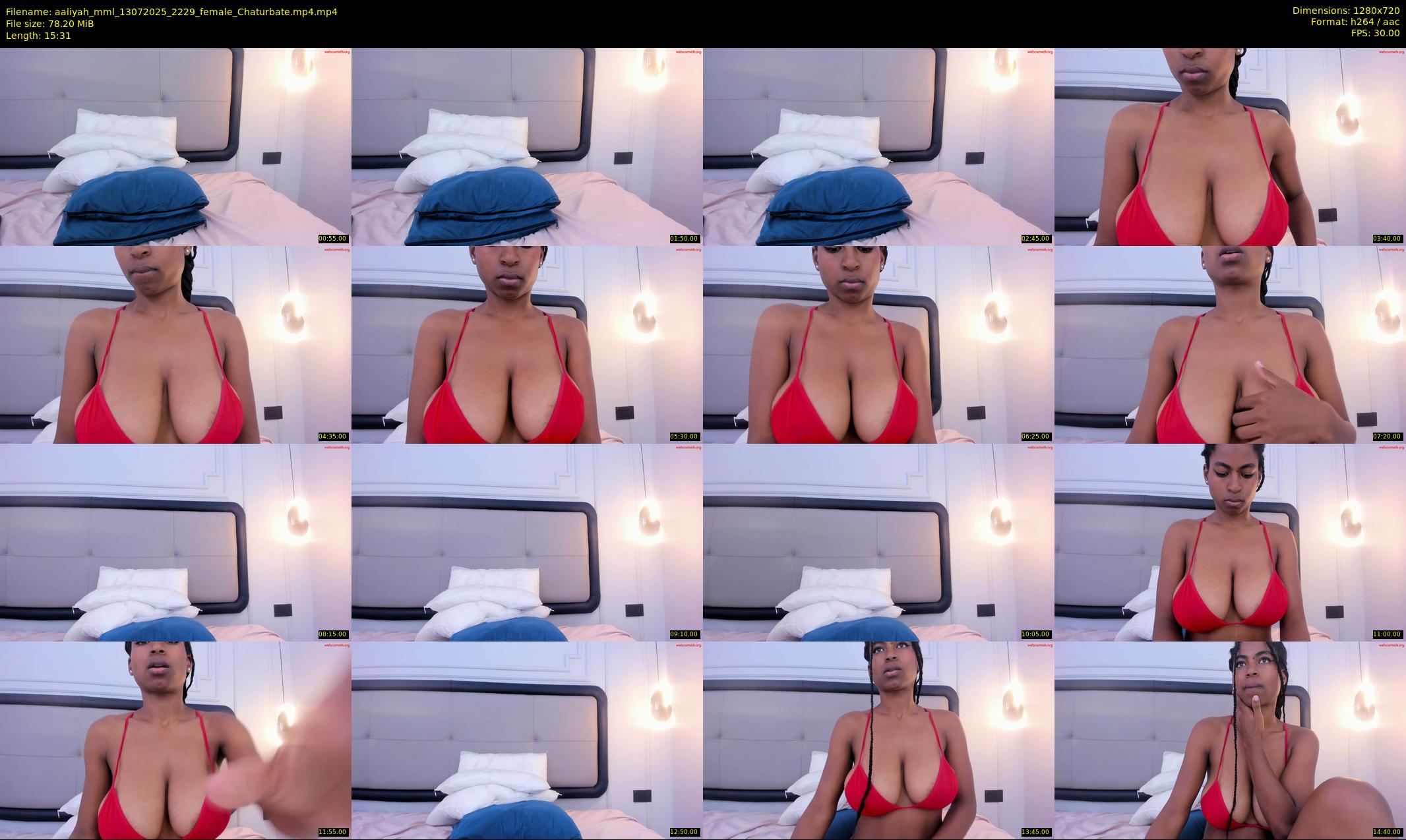 aaliyah_mml — 16 minute Chaturbate female cam show recording, 720p, Jul 13, 2025