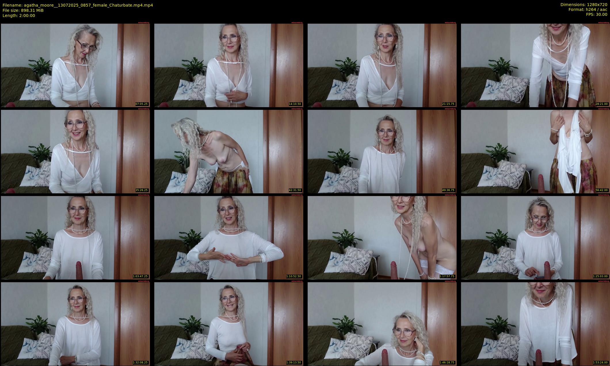agatha_moore_ — 120 minute Chaturbate female cam show recording, 720p, Jul 13, 2025
