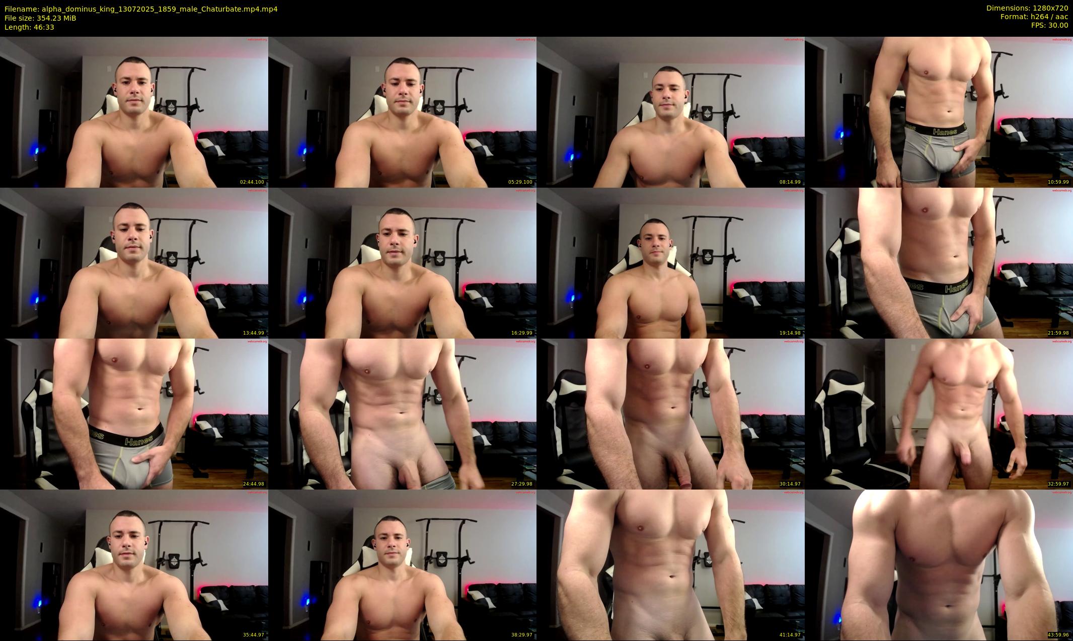 alpha_dominus_king — 47 minute Chaturbate male cam show recording, 720p, Jul 13, 2025