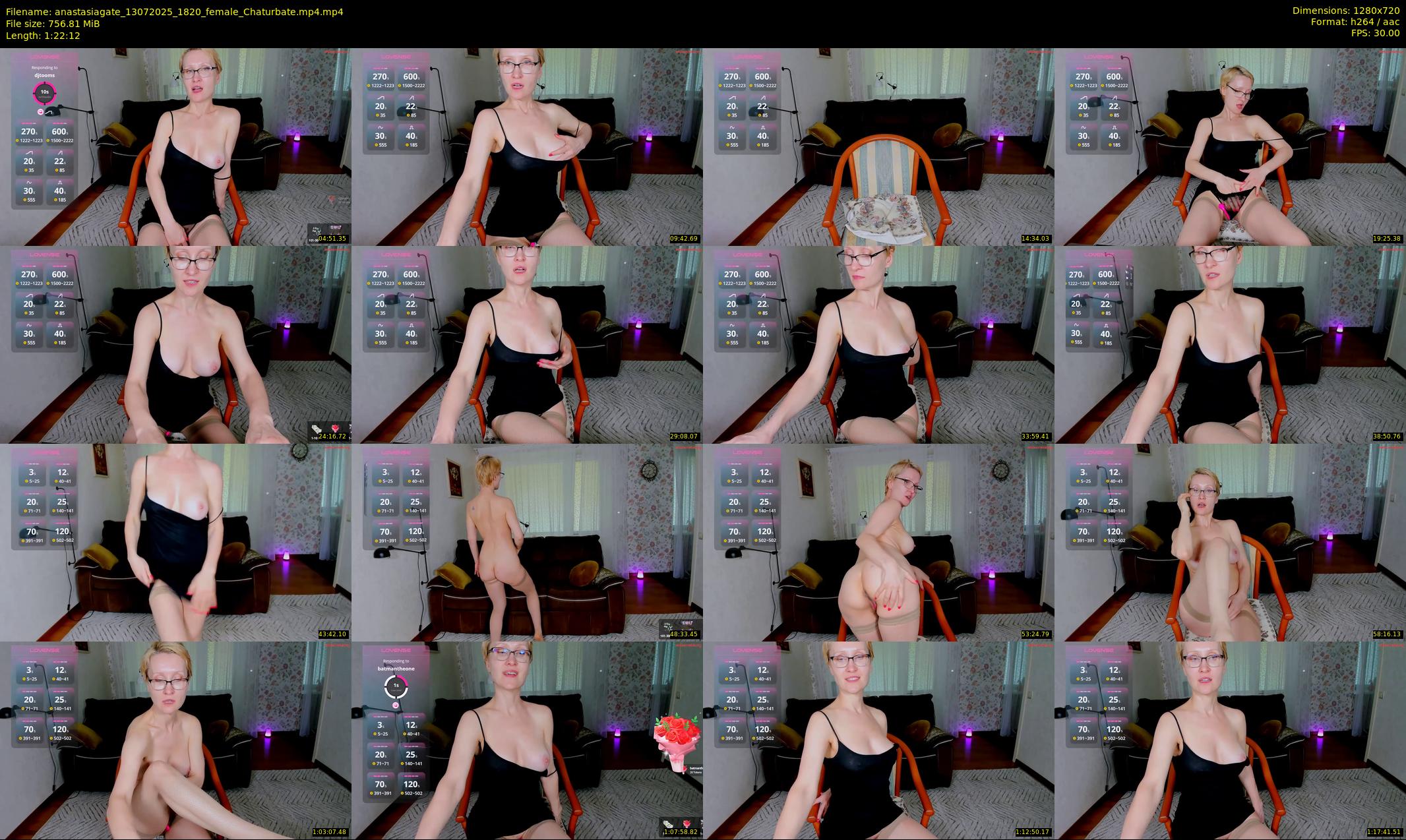 anastasiagate — 83 minute Chaturbate female cam show recording, 720p, Jul 13, 2025