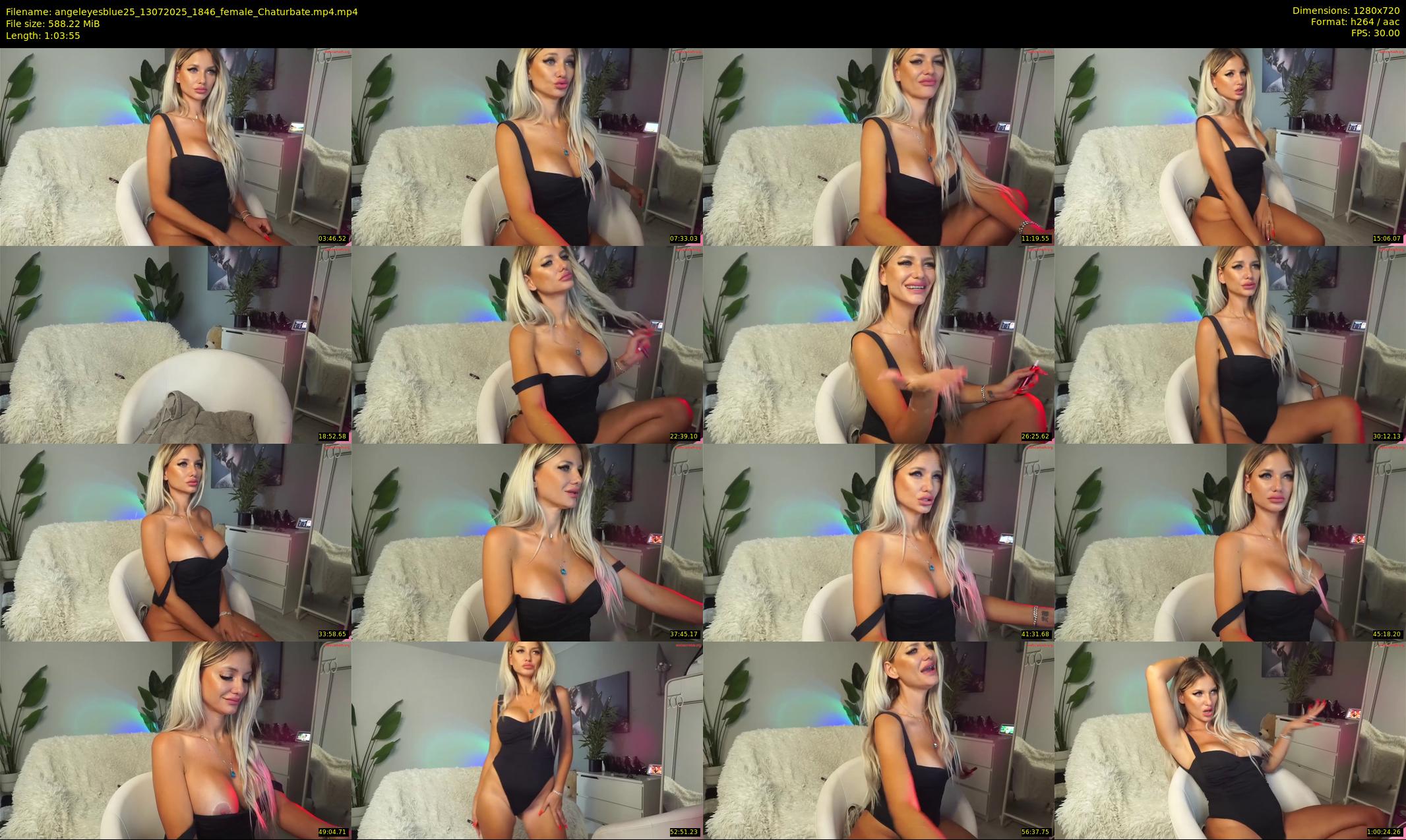 angeleyesblue25 — 64 minute Chaturbate female cam show recording, 720p, Jul 13, 2025