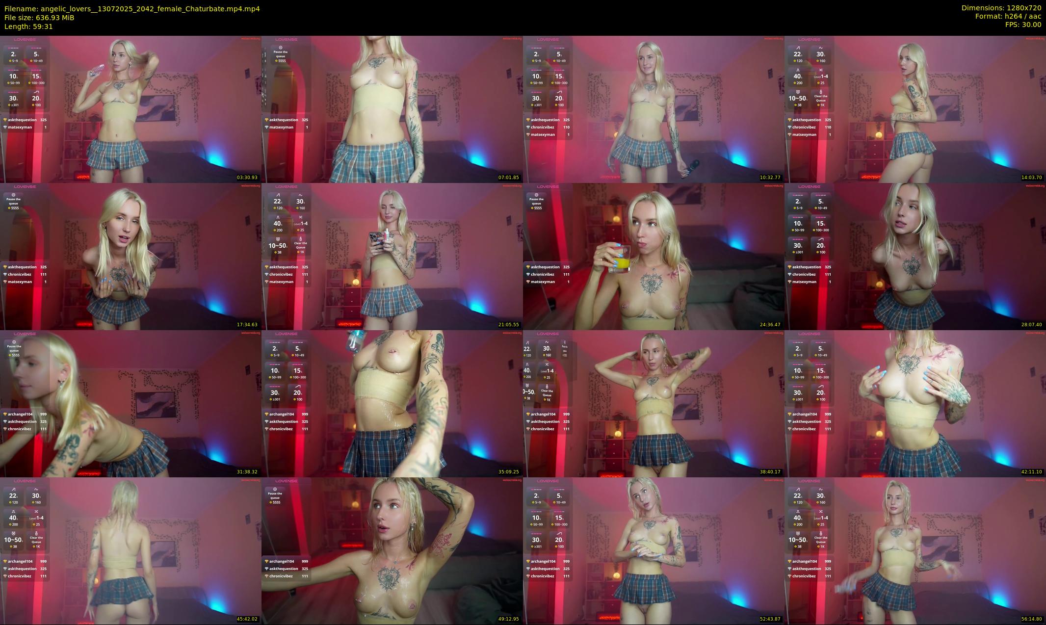 angelic_lovers_ — 60 minute Chaturbate couple cam show recording, 720p, Jul 13, 2025
