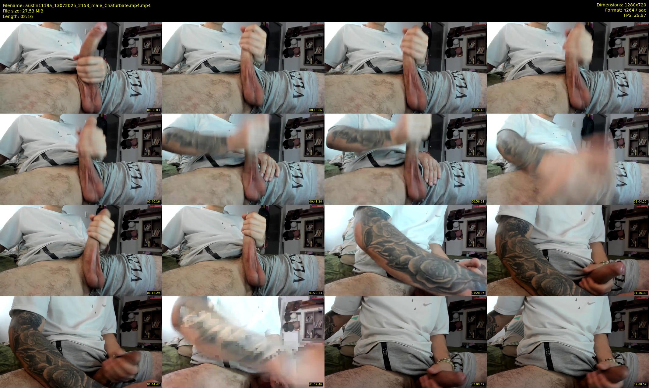 austin1119a — 3 minute Chaturbate male cam show recording, 720p, Jul 13, 2025