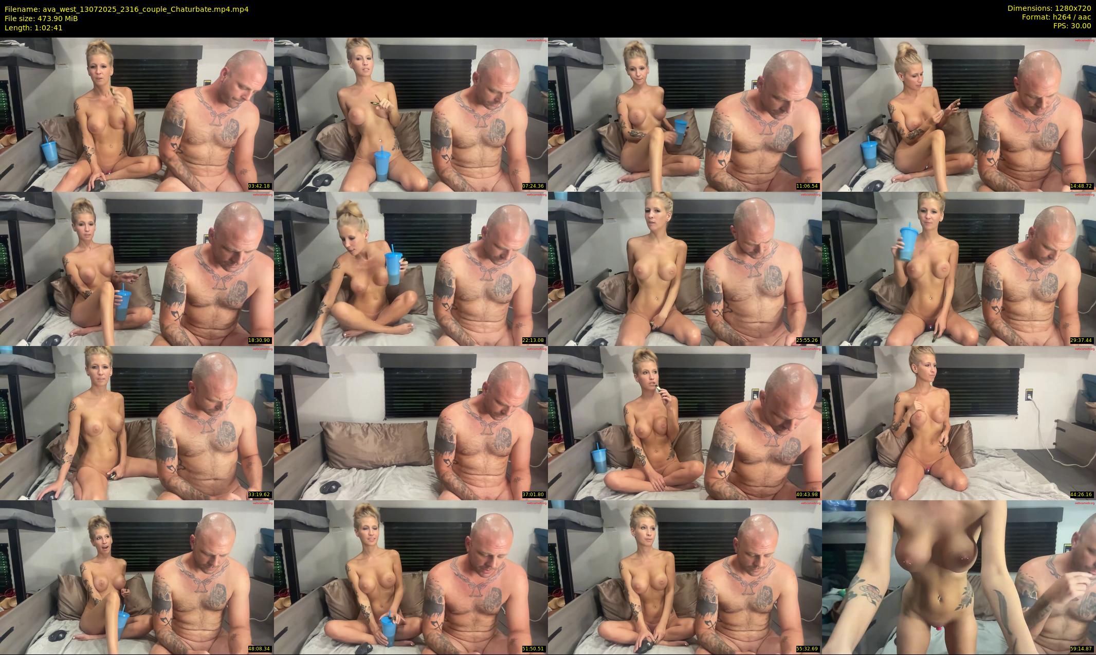 ava_west — 63 minute Chaturbate couple cam show recording, 720p, Jul 13, 2025