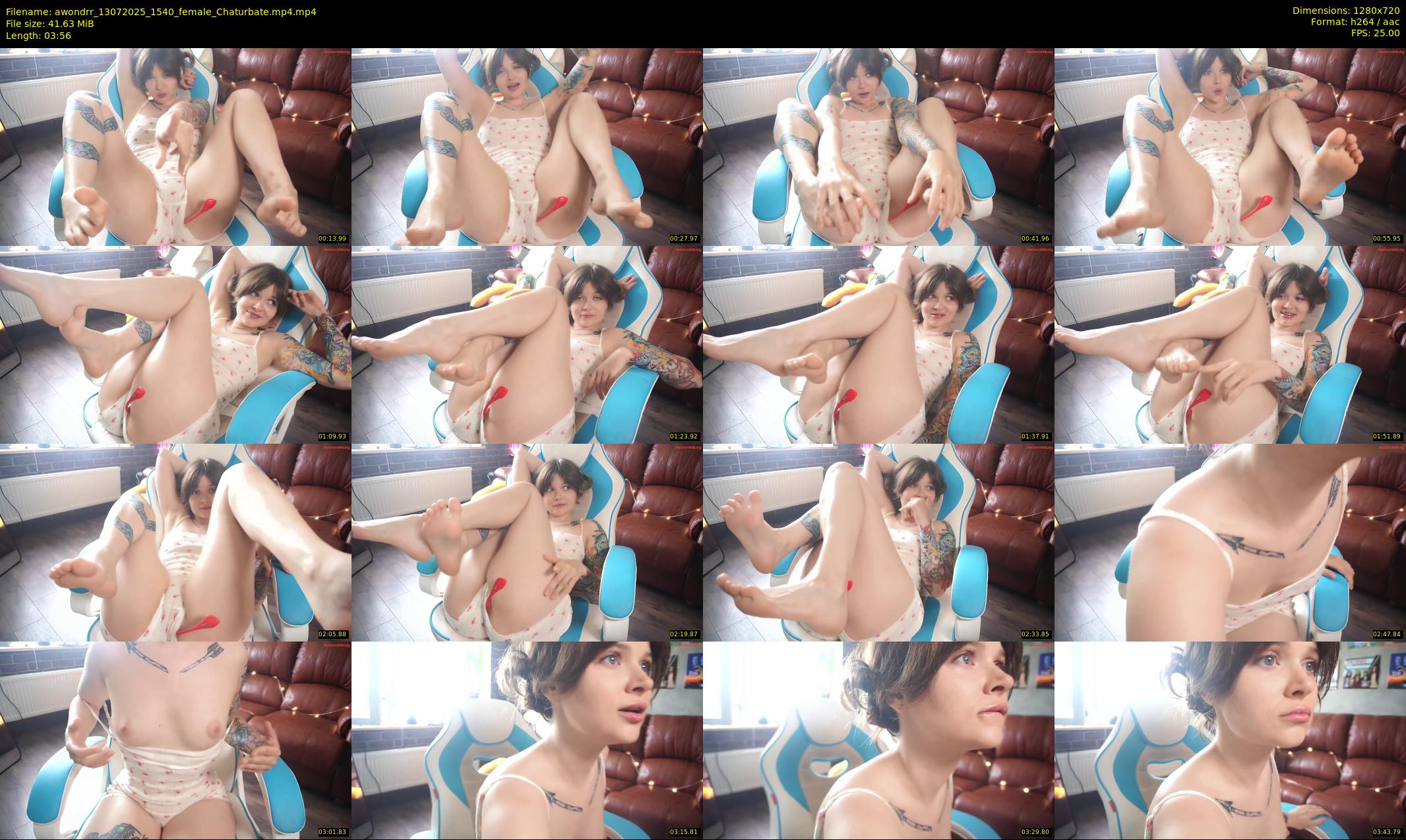 awondrr — 4 minute Chaturbate female cam show recording, 720p, Jul 13, 2025