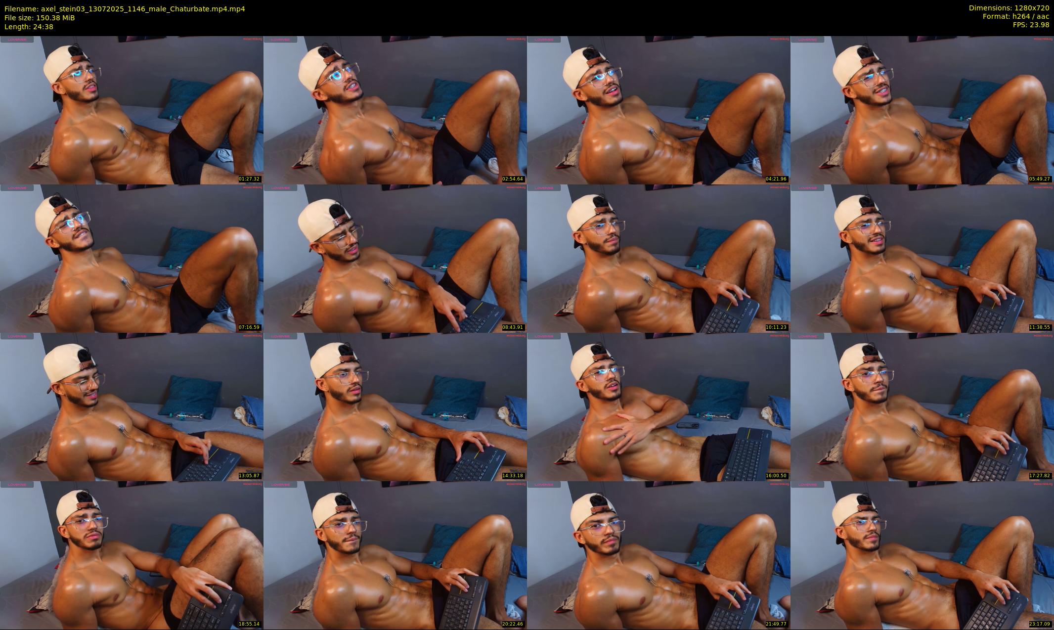 axel_stein03 — 25 minute Chaturbate male cam show recording, 720p, Jul 13, 2025