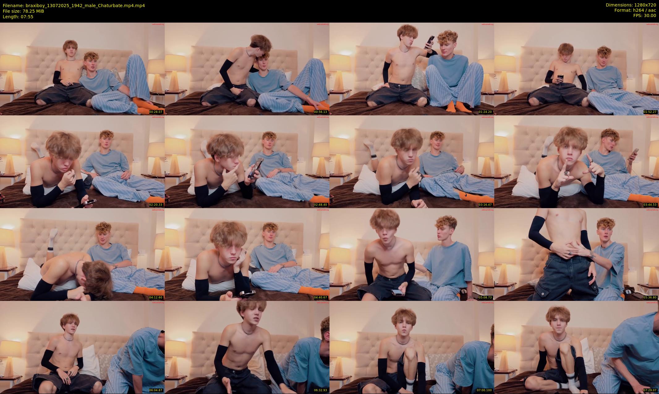 braxiboy — 8 minute Chaturbate male cam show recording, 720p, Jul 13, 2025