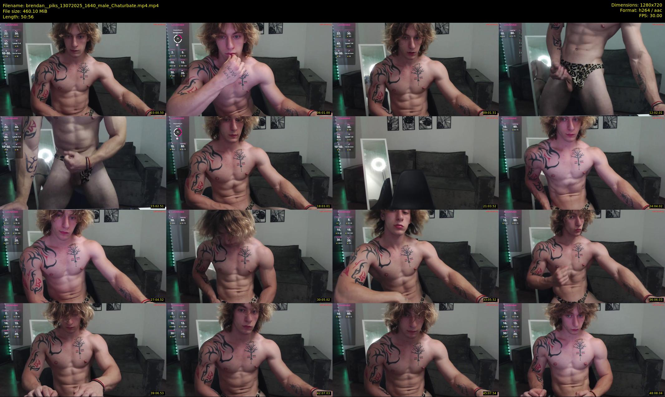 brendan__piks — 51 minute Chaturbate male cam show recording, 720p, Jul 13, 2025