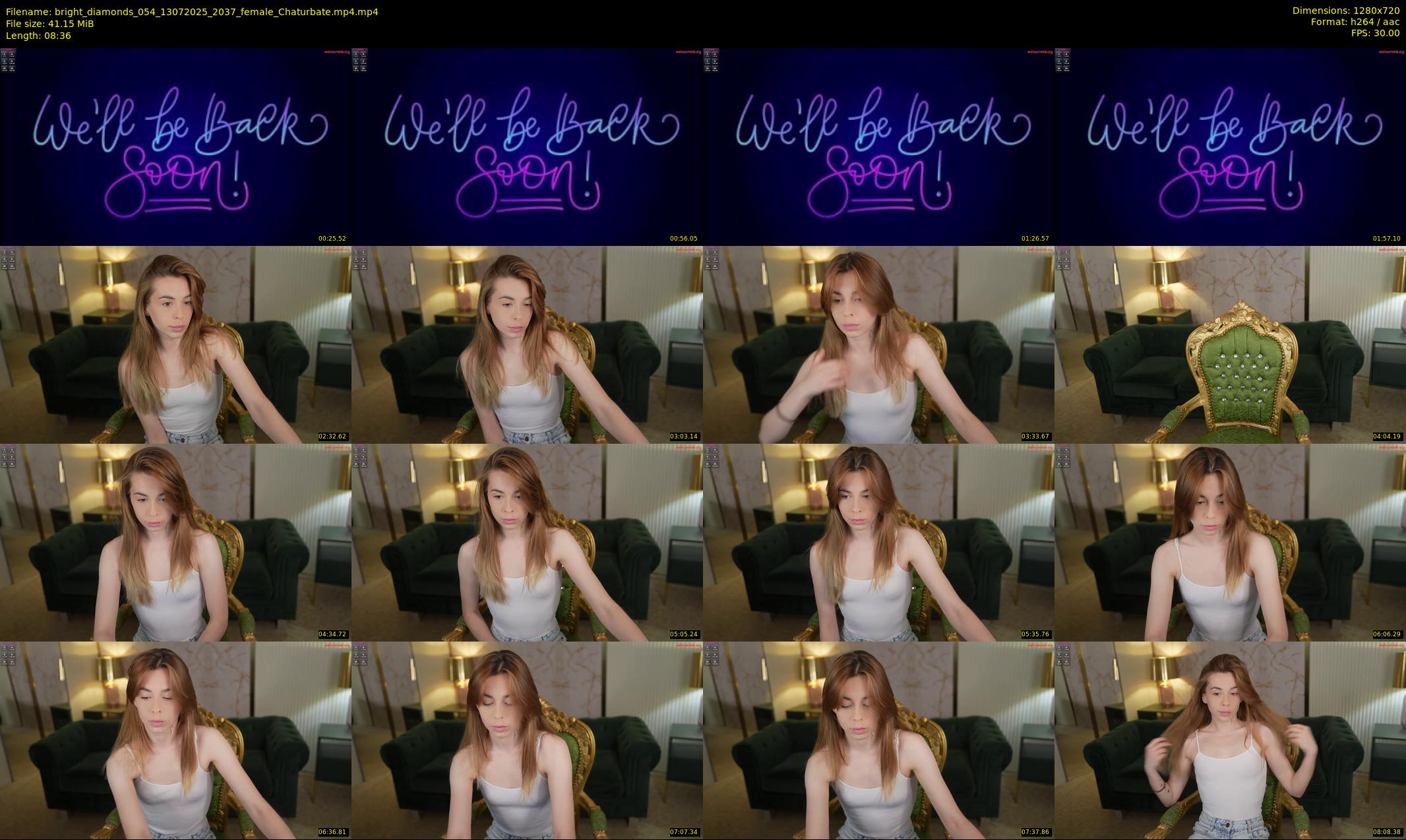 bright_diamonds_054 — 9 minute Chaturbate couple cam show recording, 720p, Jul 13, 2025