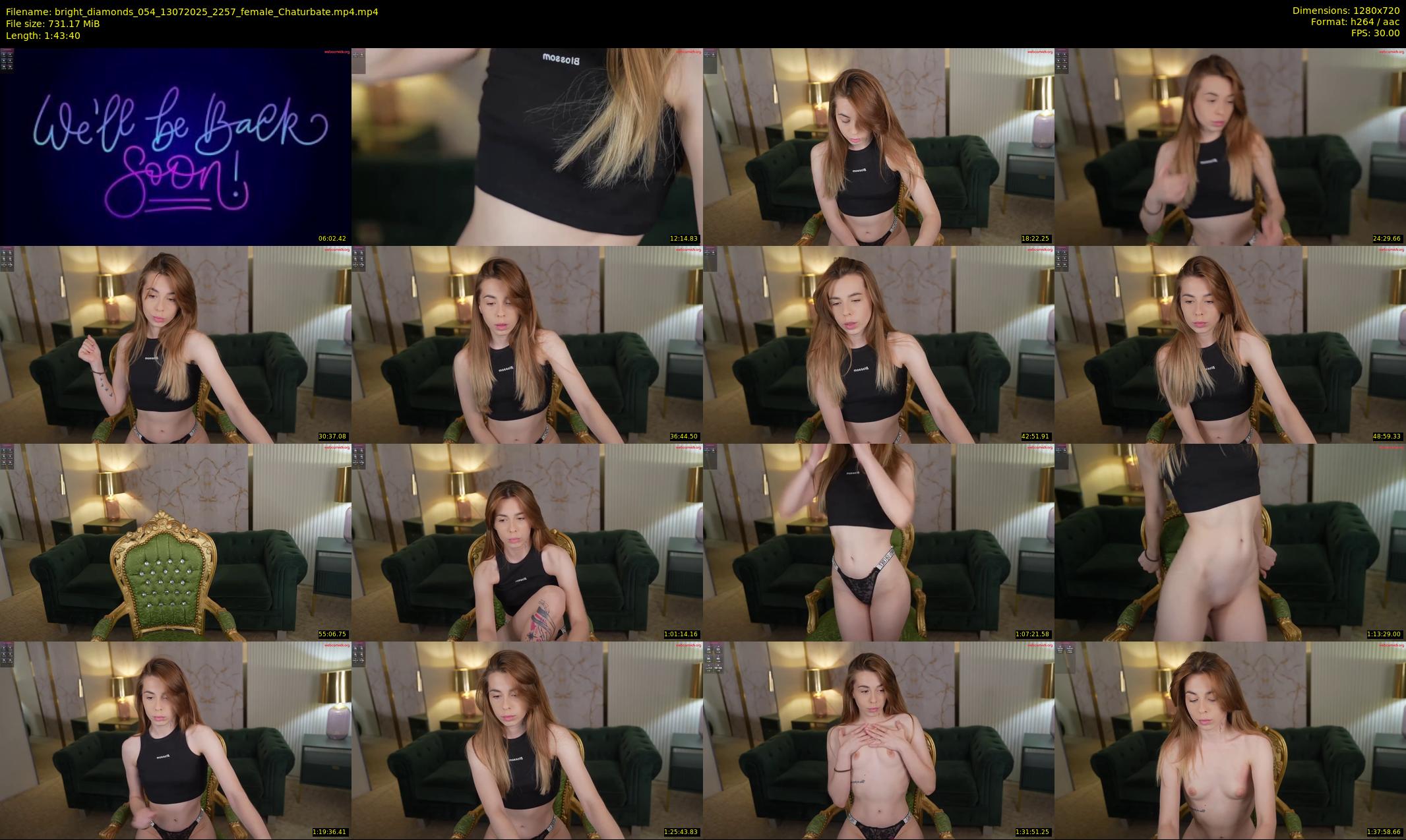 bright_diamonds_054 — 104 minute Chaturbate couple cam show recording, 720p, Jul 13, 2025