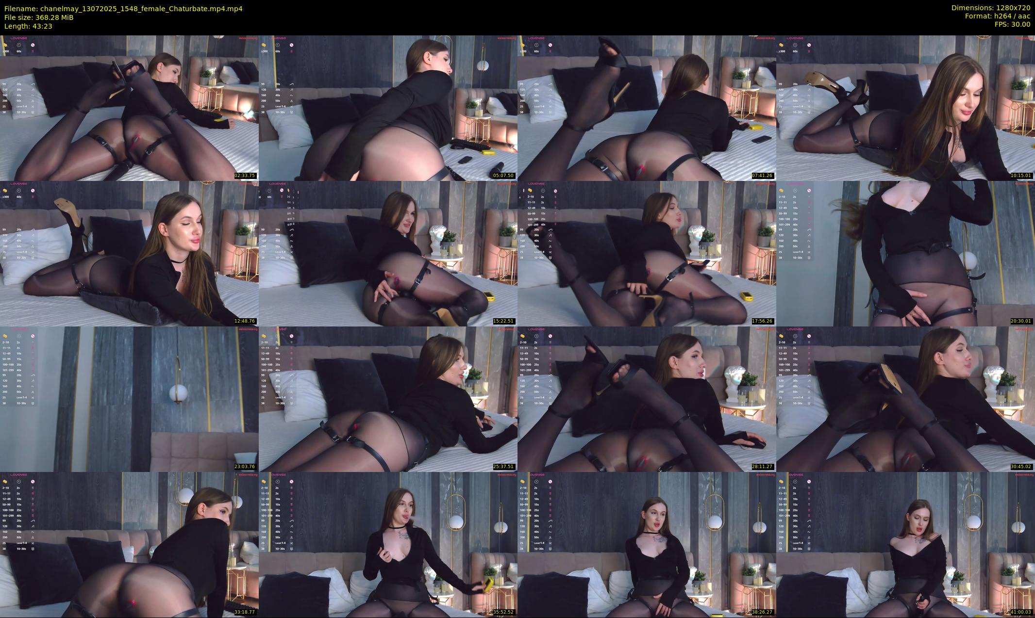 chanelmay — 44 minute Chaturbate female cam show recording, 720p, Jul 13, 2025