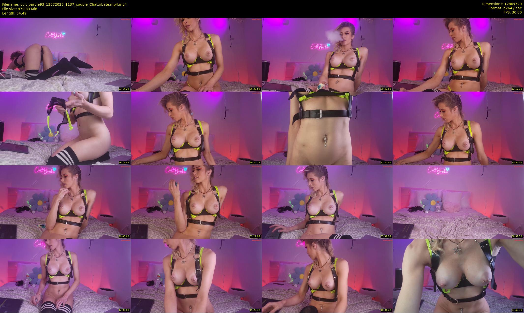 cult_barbie93 — 55 minute Chaturbate female cam show recording, 720p, Jul 13, 2025