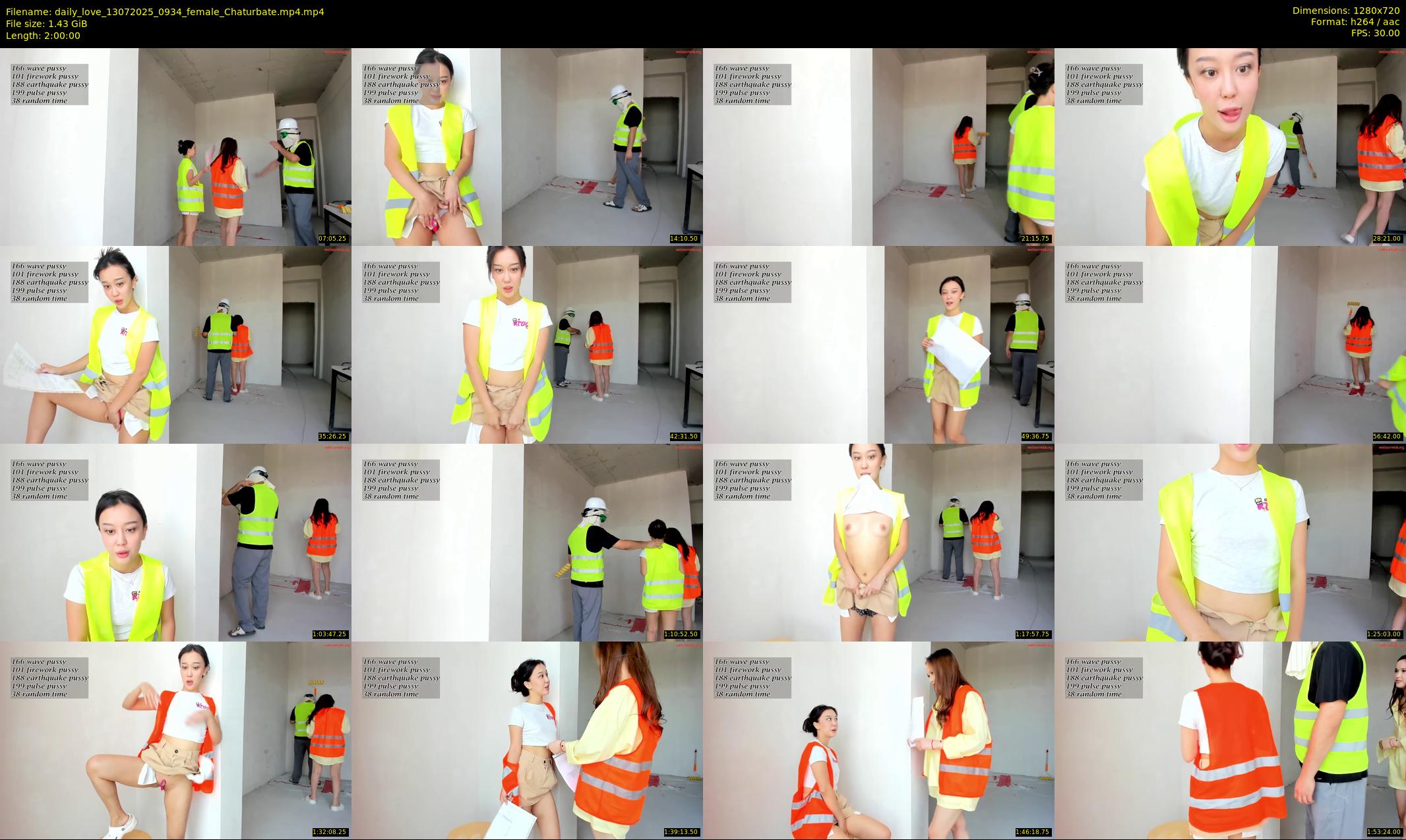 daily_love — 120 minute Chaturbate female cam show recording, 720p, Jul 13, 2025