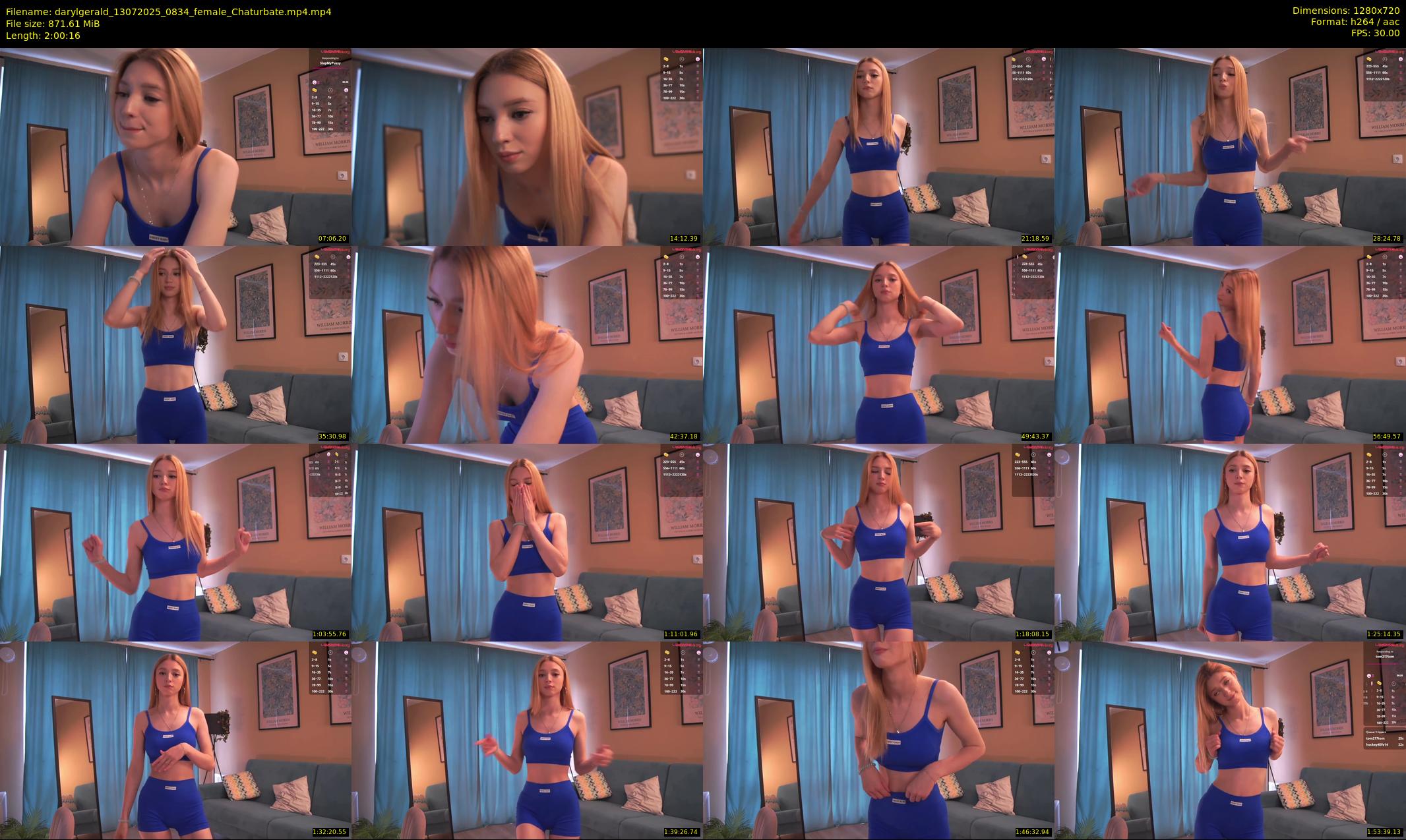 darylgerald — 121 minute Chaturbate female cam show recording, 720p, Jul 13, 2025