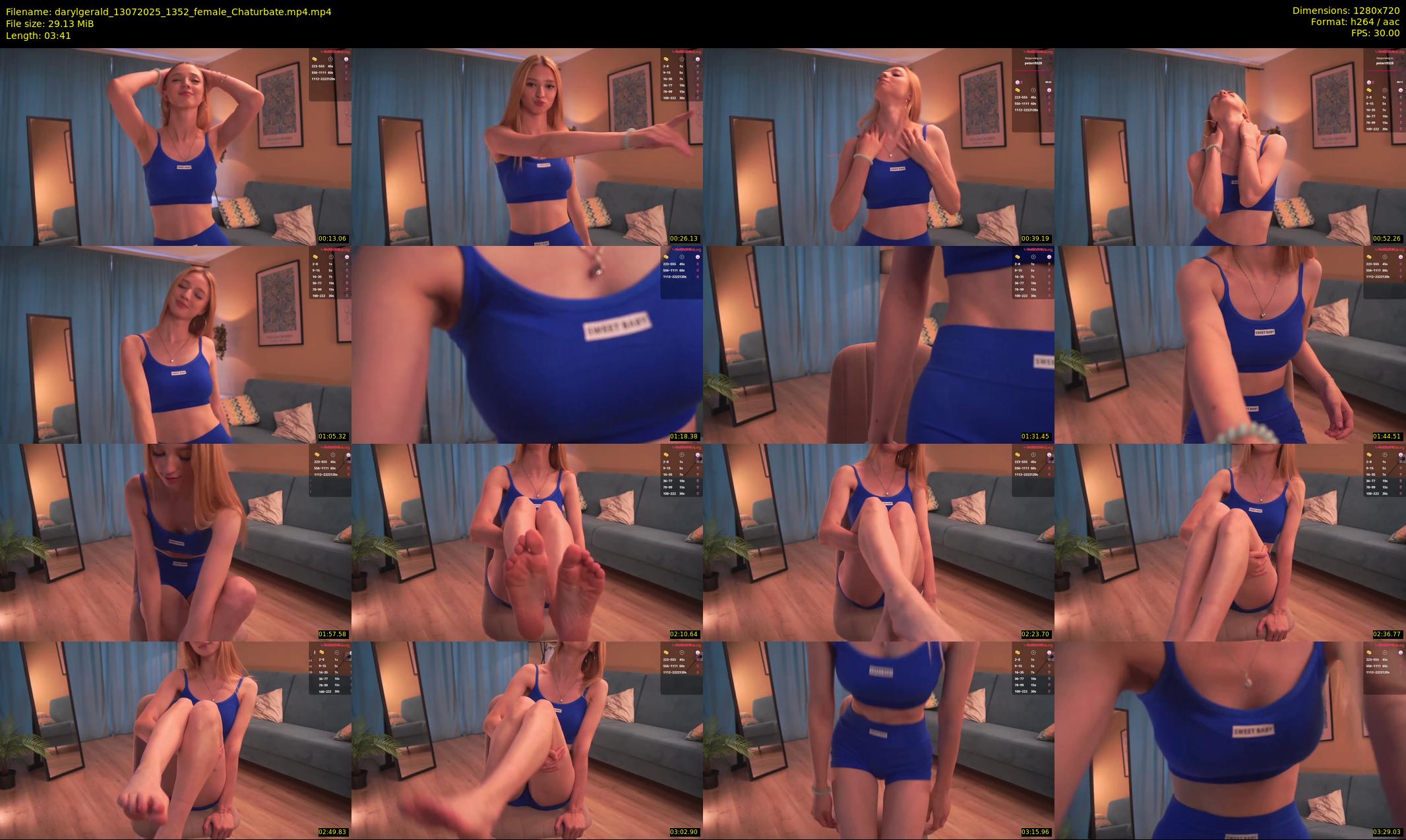 darylgerald — 4 minute Chaturbate female cam show recording, 720p, Jul 13, 2025