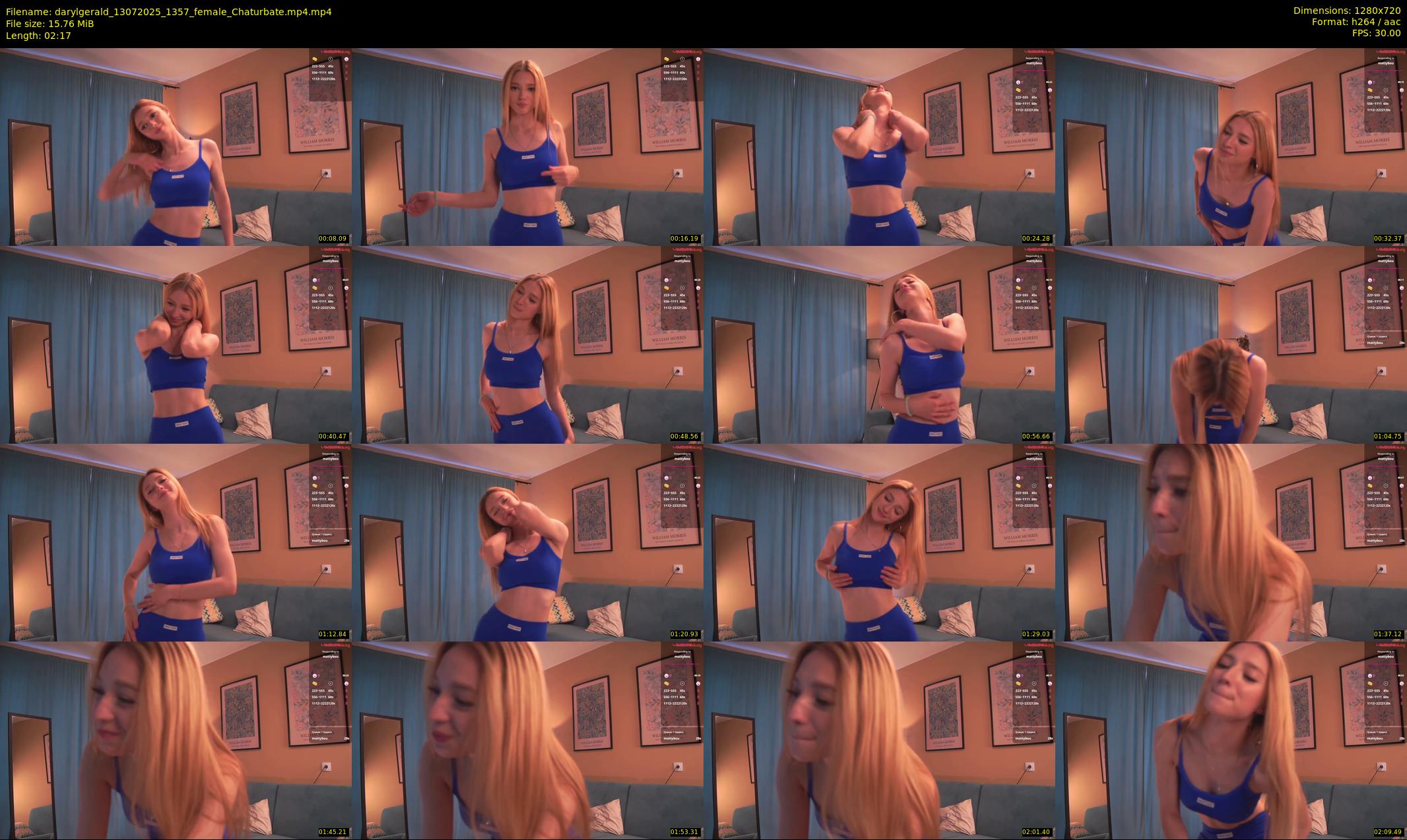 darylgerald — 3 minute Chaturbate female cam show recording, 720p, Jul 13, 2025
