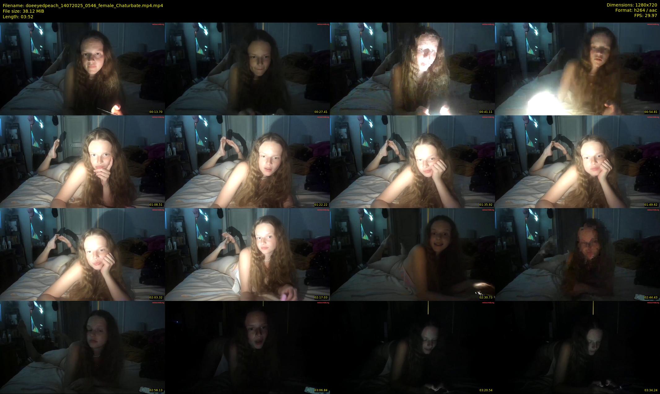 doeeyedpeach — 4 minute Chaturbate female cam show recording, 720p, Jul 14, 2025