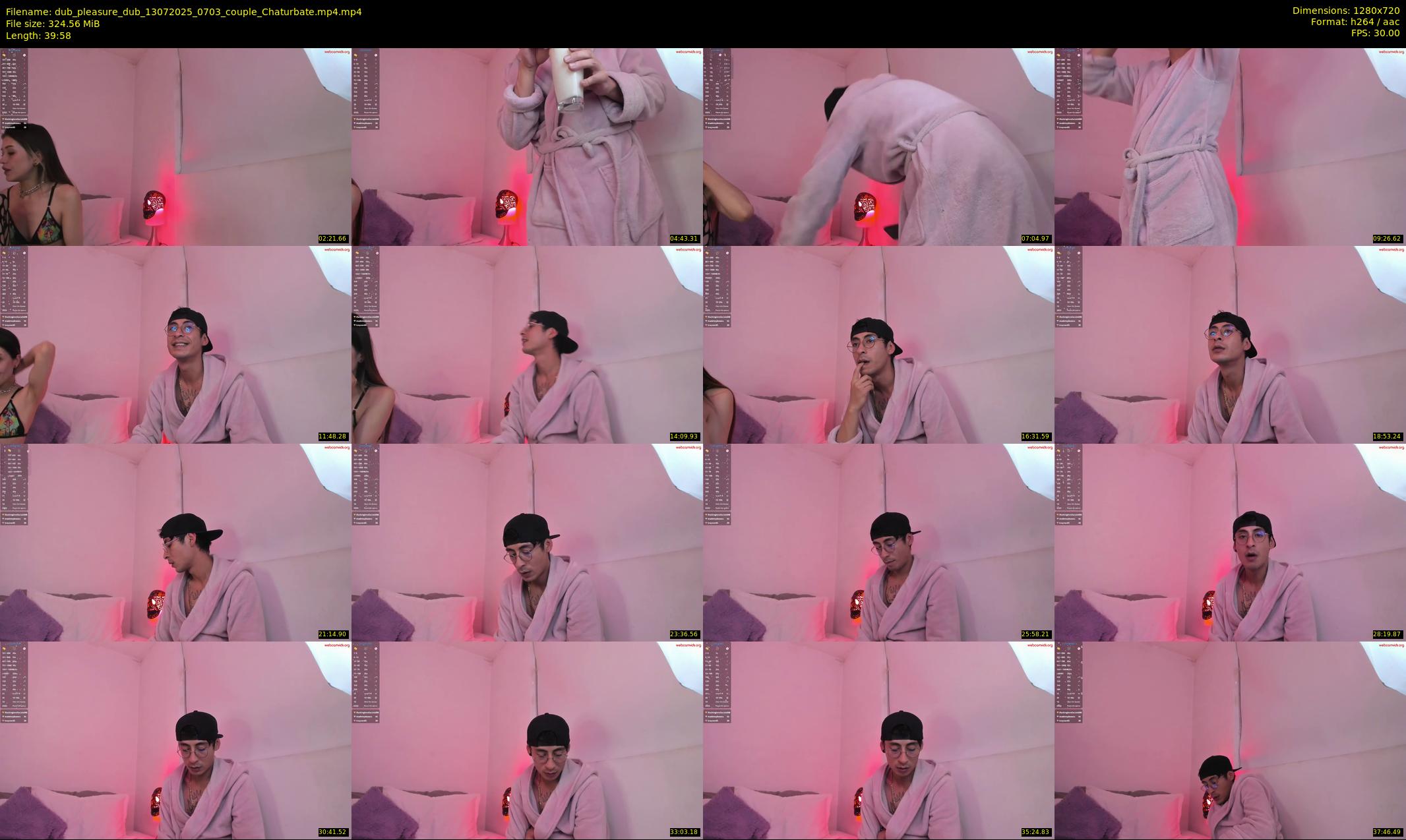 dub_pleasure_dub — 40 minute Chaturbate couple cam show recording, 720p, Jul 13, 2025