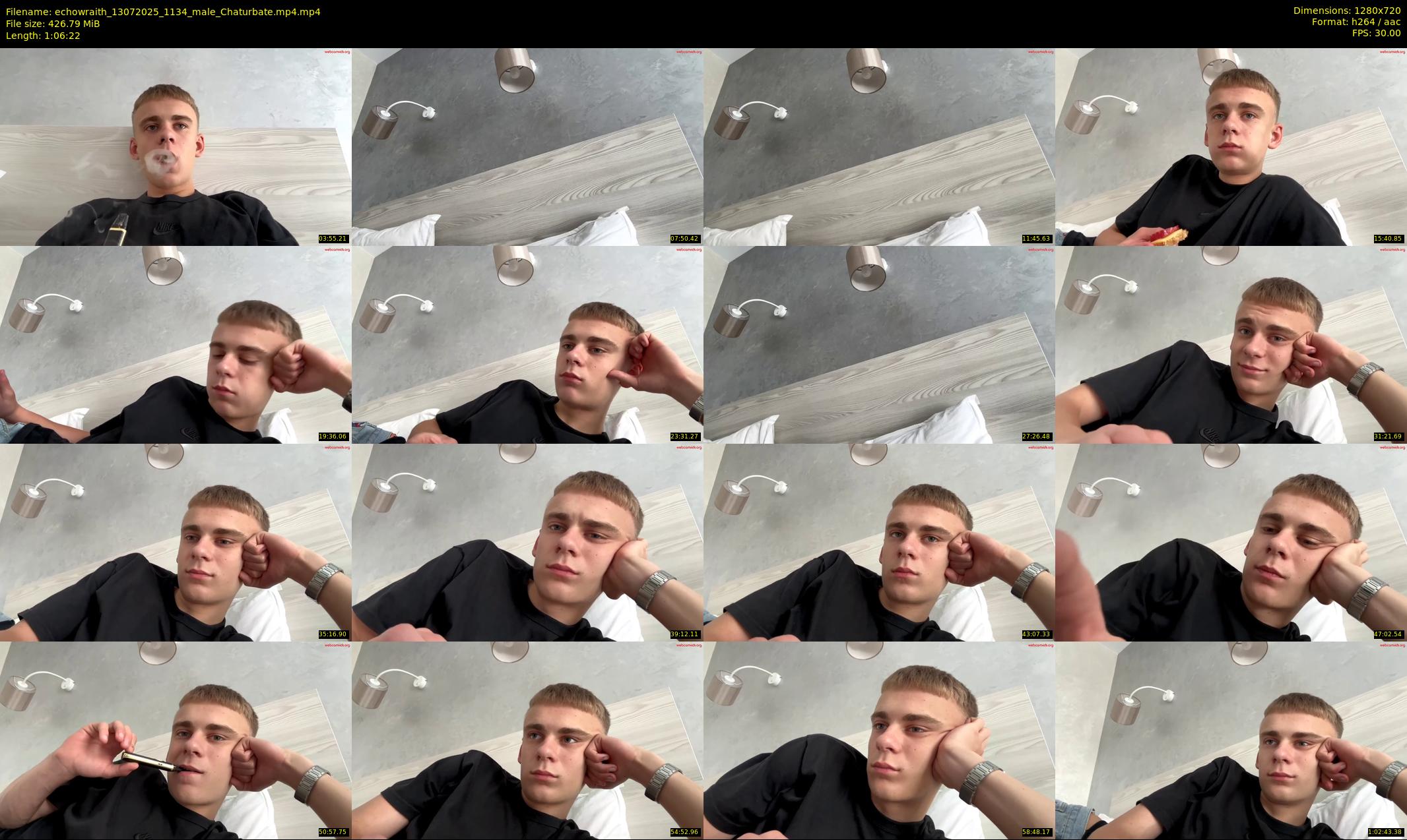 echowraith — 67 minute Chaturbate male cam show recording, 720p, Jul 13, 2025