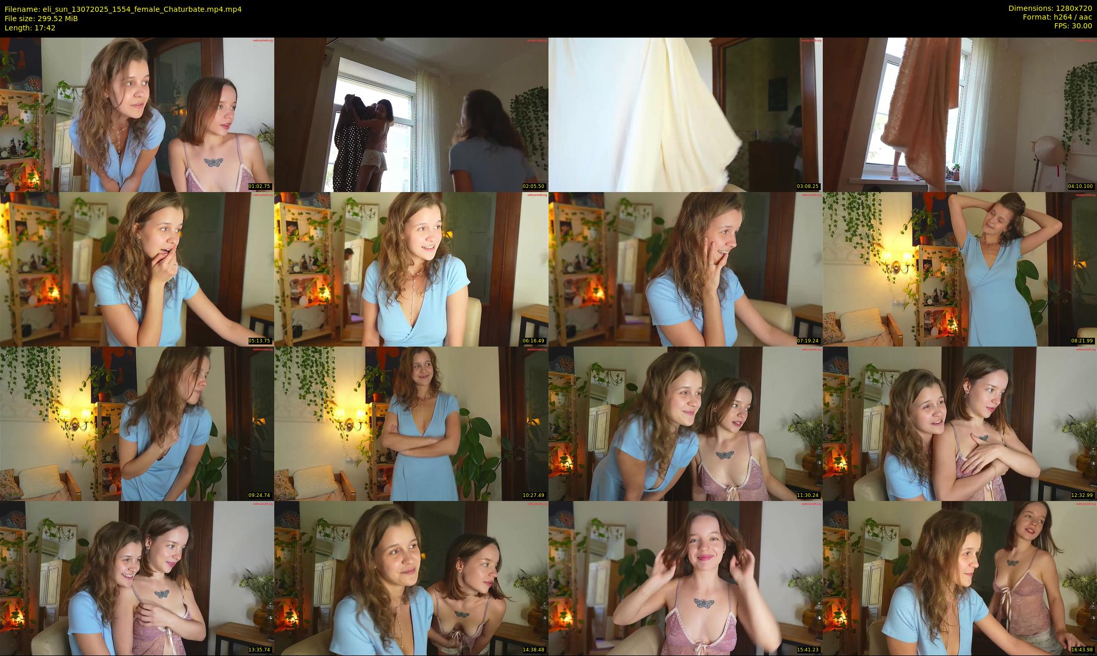 eli_sun — 18 minute Chaturbate female cam show recording, 720p, Jul 13, 2025