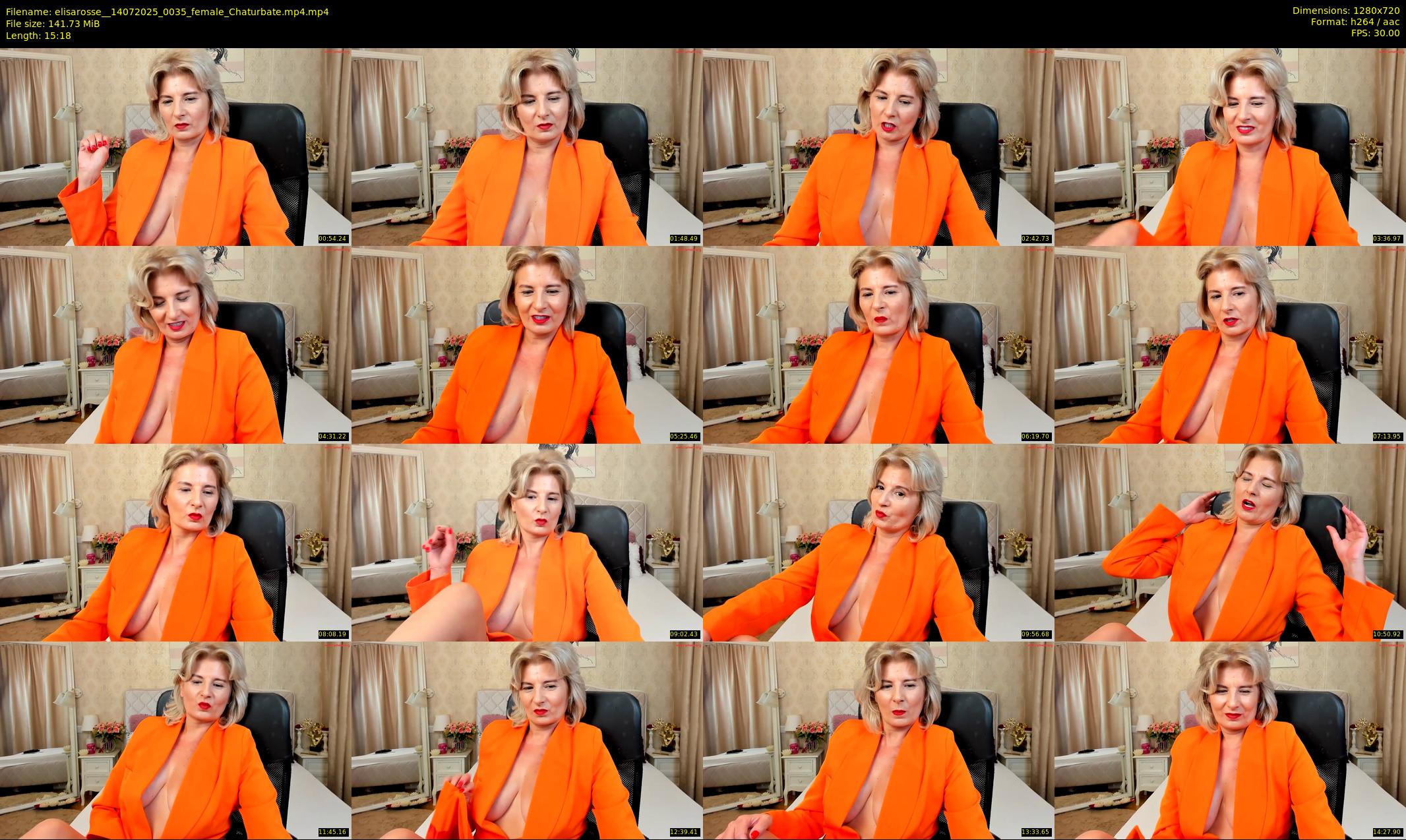 elisarosse_ — 16 minute Chaturbate female cam show recording, 720p, Jul 14, 2025